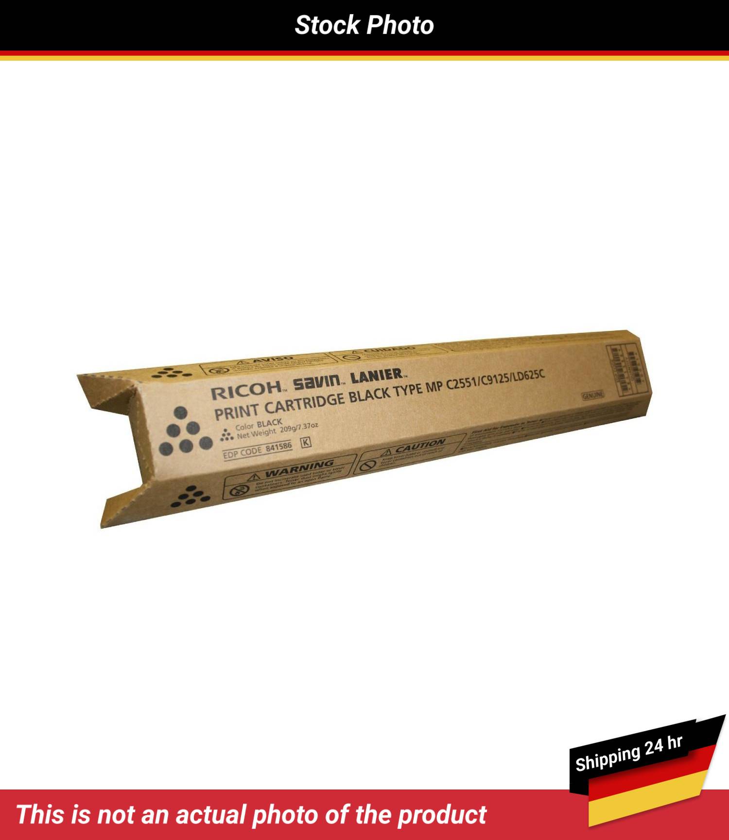 RICOH SL TYPE MP C2551 C9125 LD625C PRINT CTG BLACK
