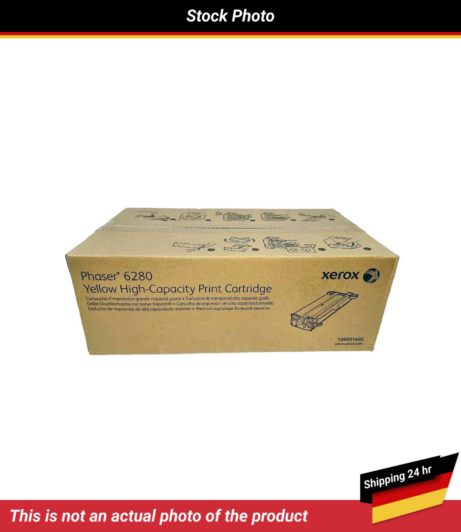 XEROX PHASER 6280 DMO PRINT CART YELLOW 5.9K