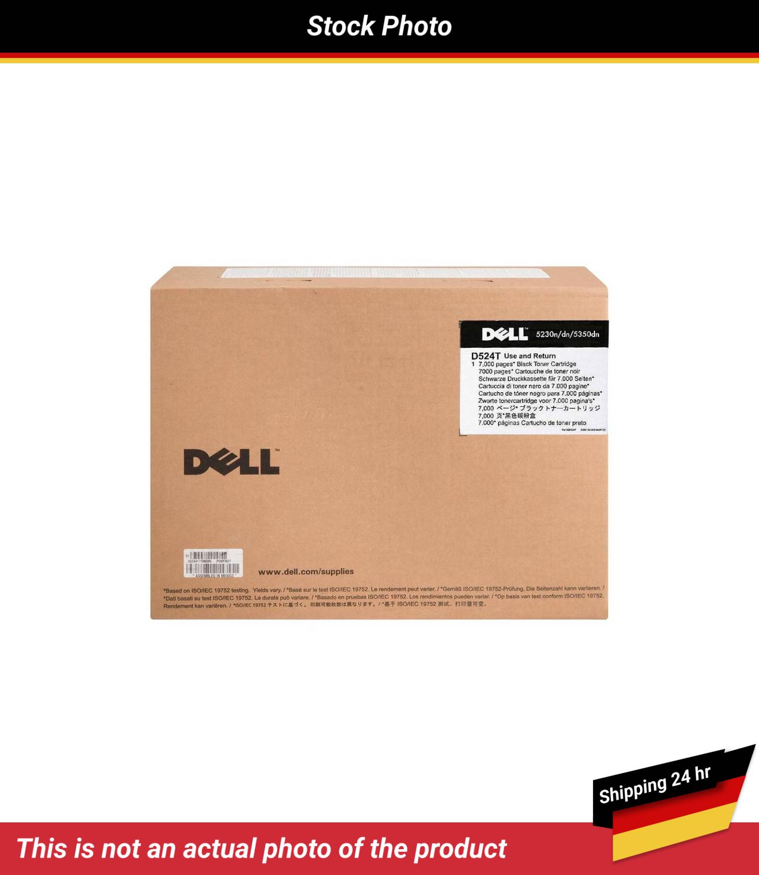 DELL 5230N RP TONER CARTRIDGE BLACK 7K