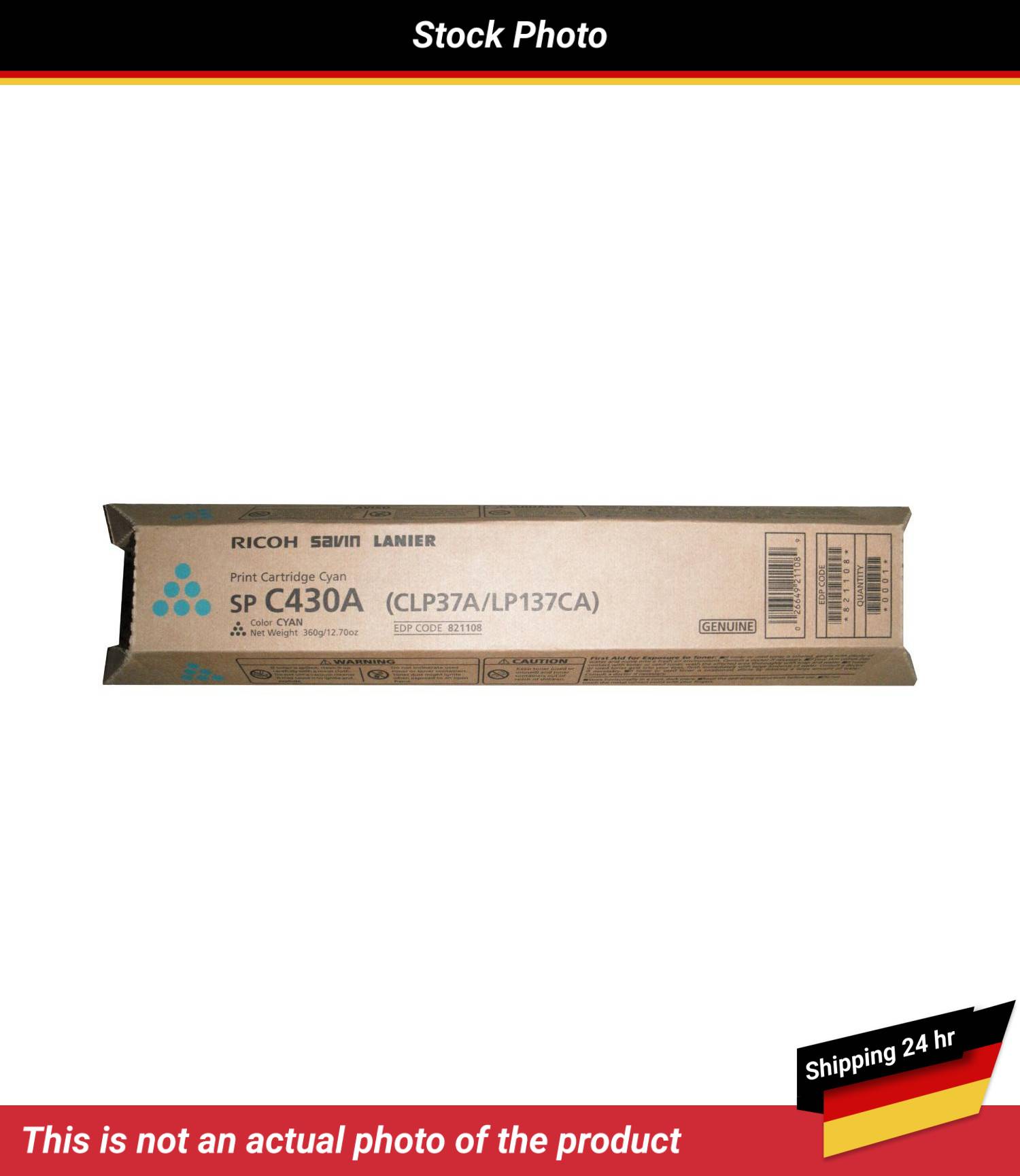 RICOH SL SP C430A PRINT CTG CYAN 21K