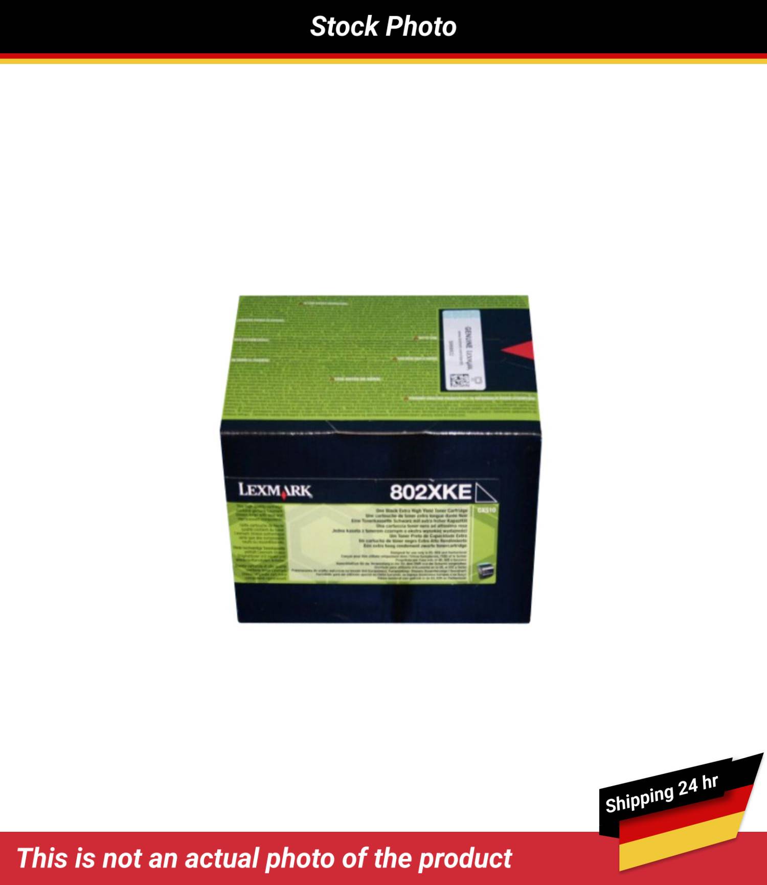 LEXMARK 802XKE CORPORATE TONER CARTRIDGE BLACK 8K
