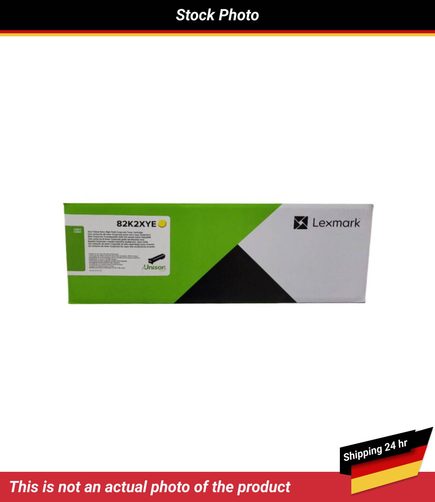 LEXMARK CX825DE CORPORATE TONER CARTRIDGE YELLOW HIGH YIELD