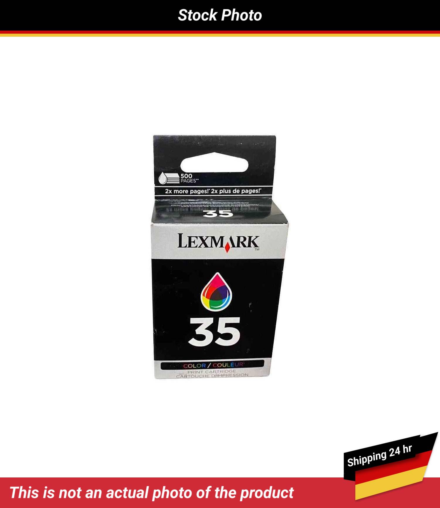 LEXMARK 35 INK CARTRIDGE COLOR HIGH YIELD
