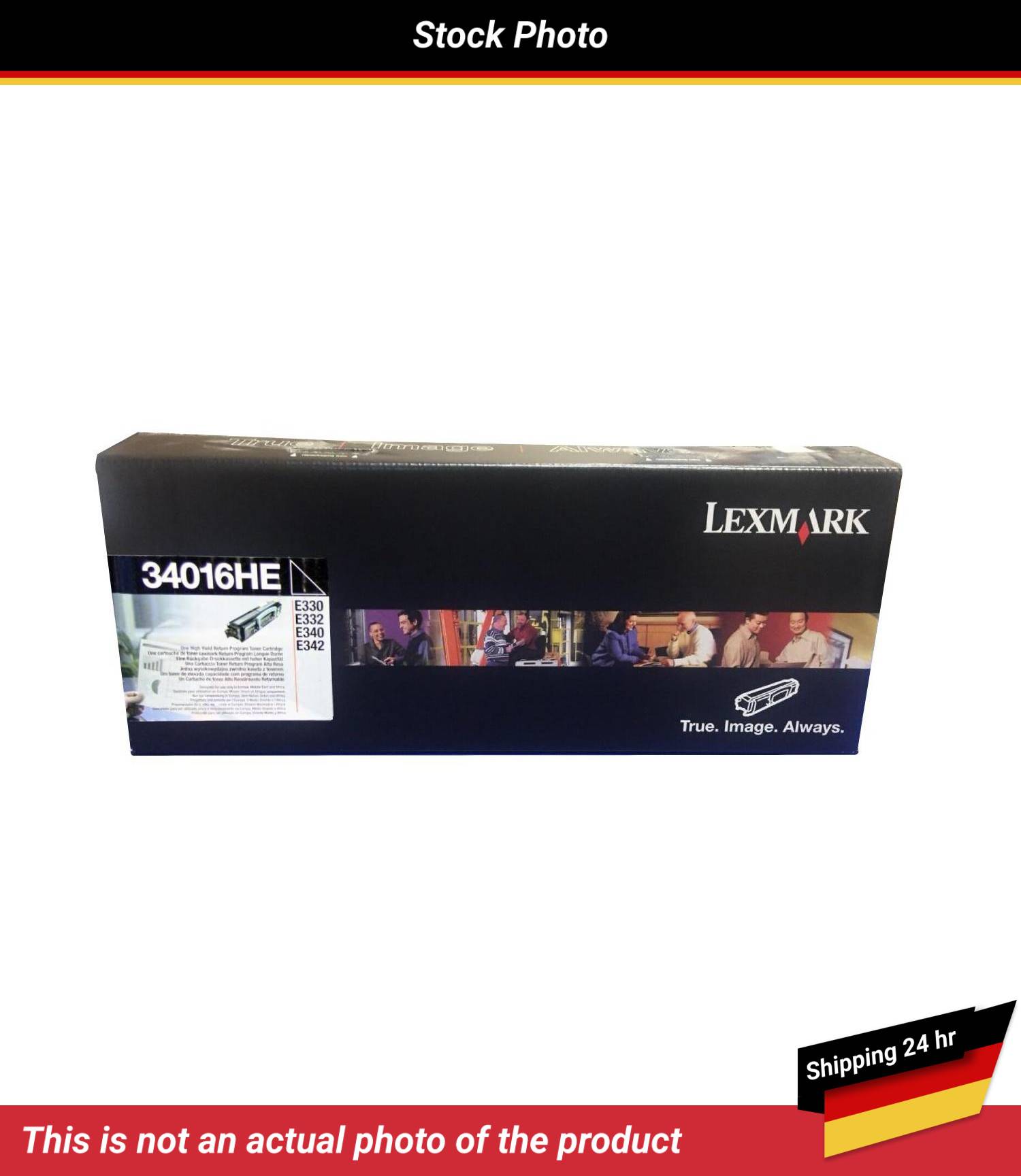 LEXMARK E342 TONER CARTRIDGE BLACK RP HIGH YIELD