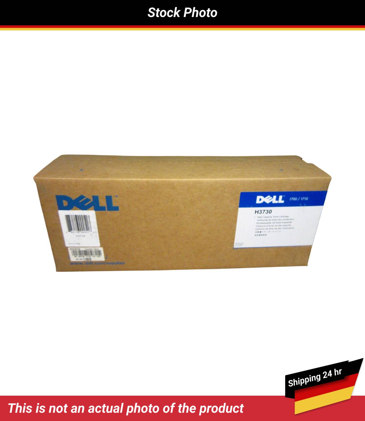DELL 1710N TONER CARTRIDGE BLACK 6K
