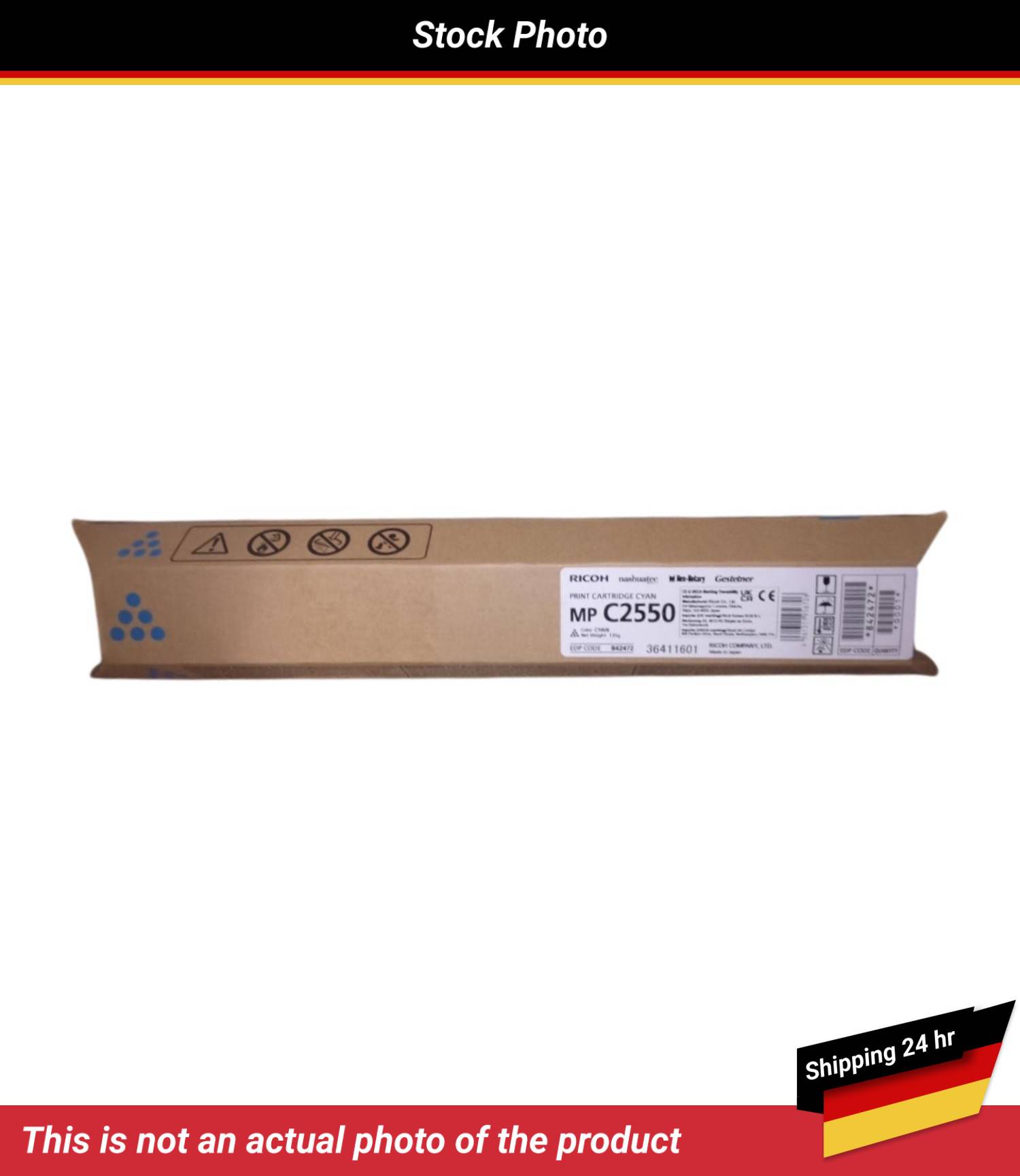 RICOH MP C2550 TONER CTG CYAN