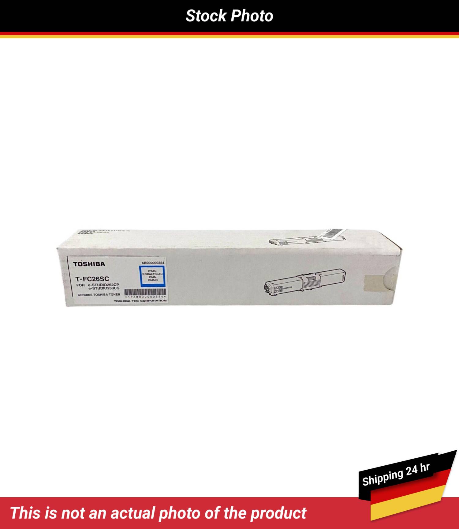 TOSHIBA E-STUDIO 263CS TONER CARTRIDGE CYAN