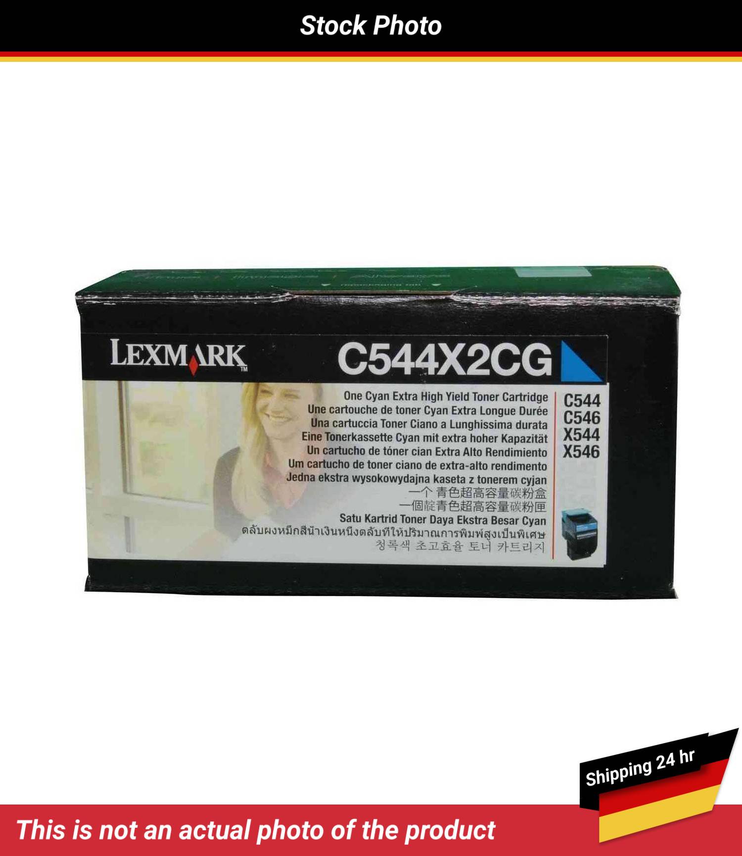 LEXMARK C544 X544 TONER CARTRIDGE CYAN 4K