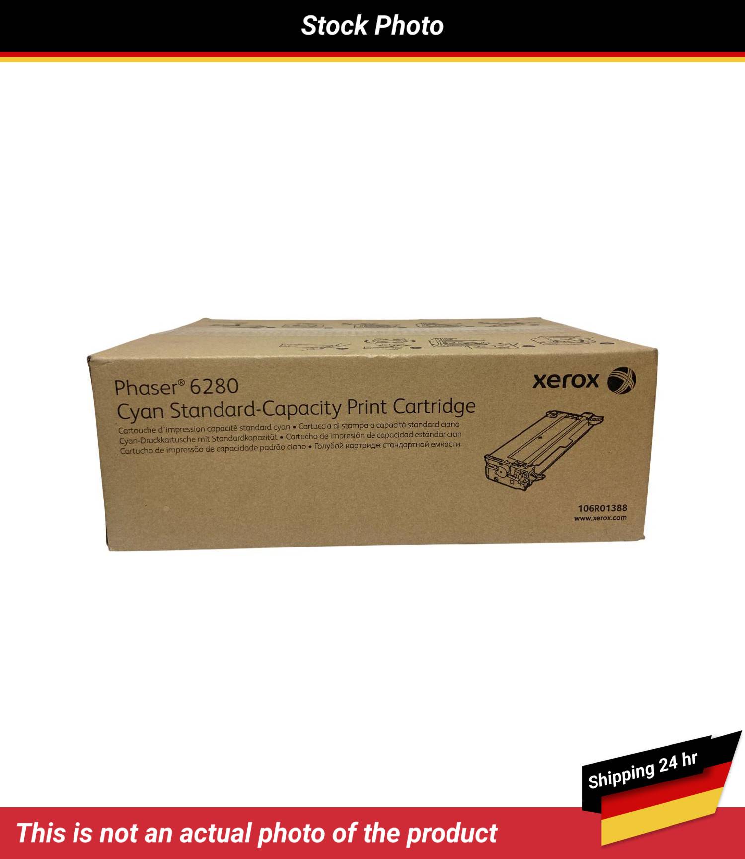 XEROX PHASER 6280 PRINT CTG CYAN 2.2K