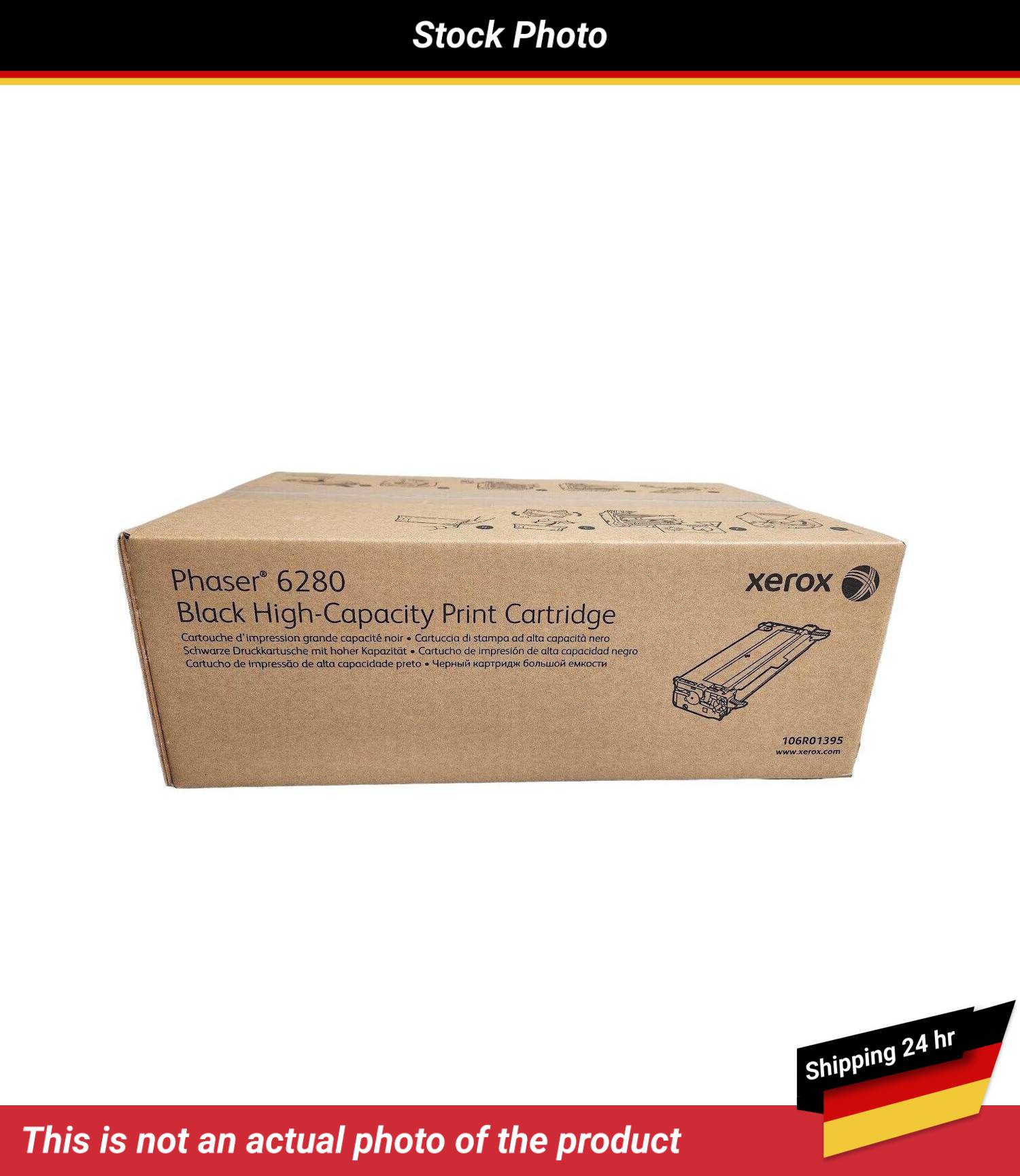 XEROX PHASER 6280 PRINT CARTRIDGE BLACK 7K