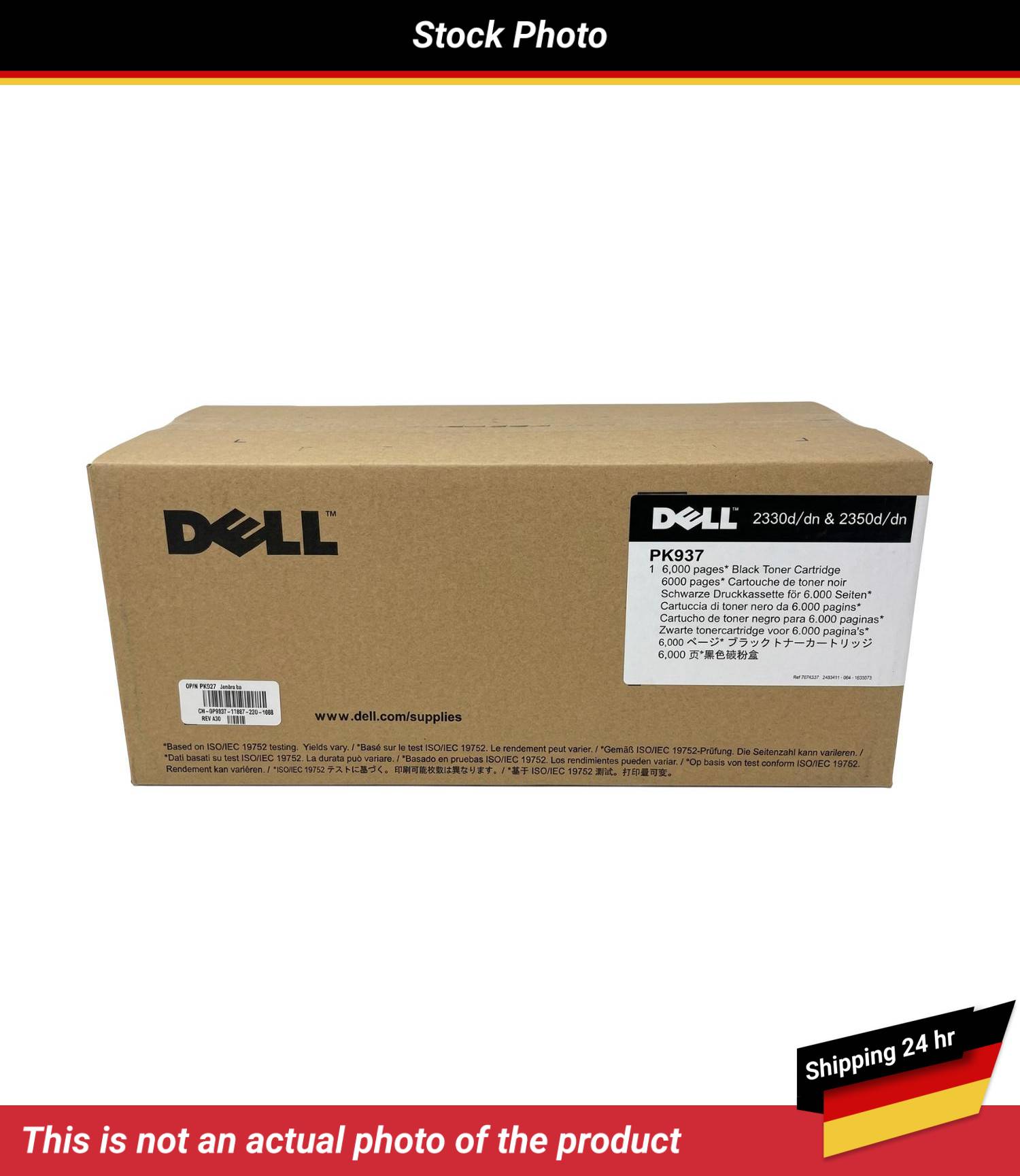 DELL 2330D TONER CARTRIDGE BLACK HIGH YIELD