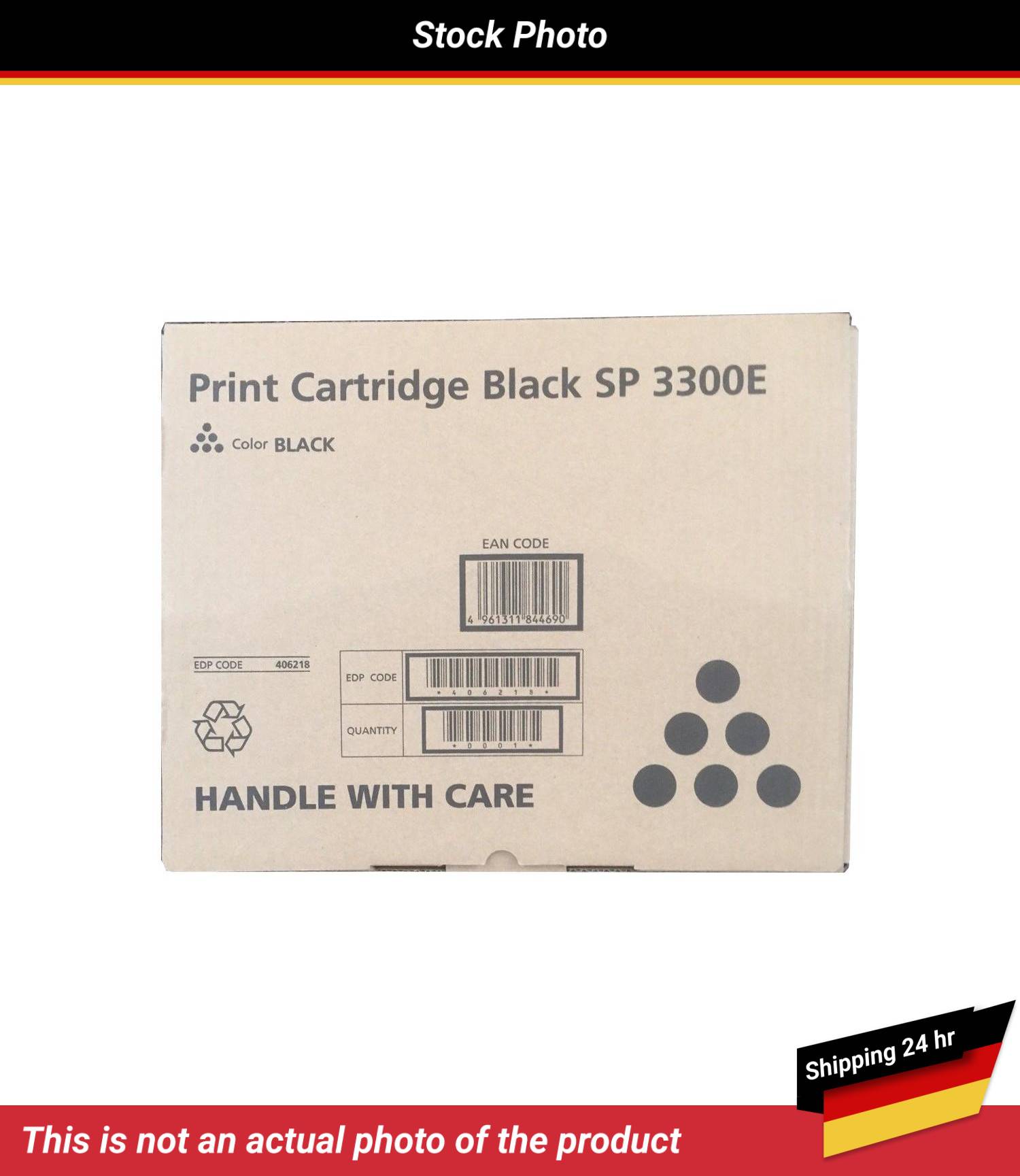 RICOH SP 3300E PRINT CARTRIDGE BLACK