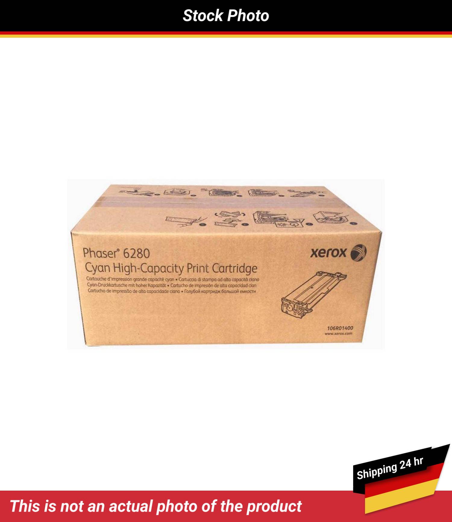 XEROX PHASER 6280 PRINT CART CYAN DMO 5.9K