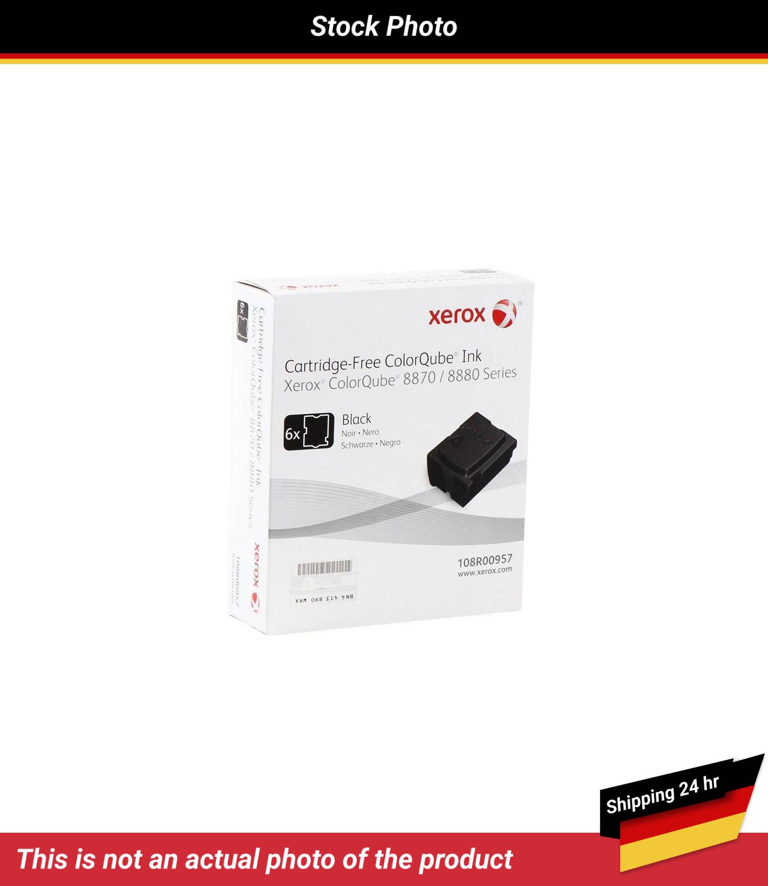 XEROX COLORQUBE 8870 INK BLACK