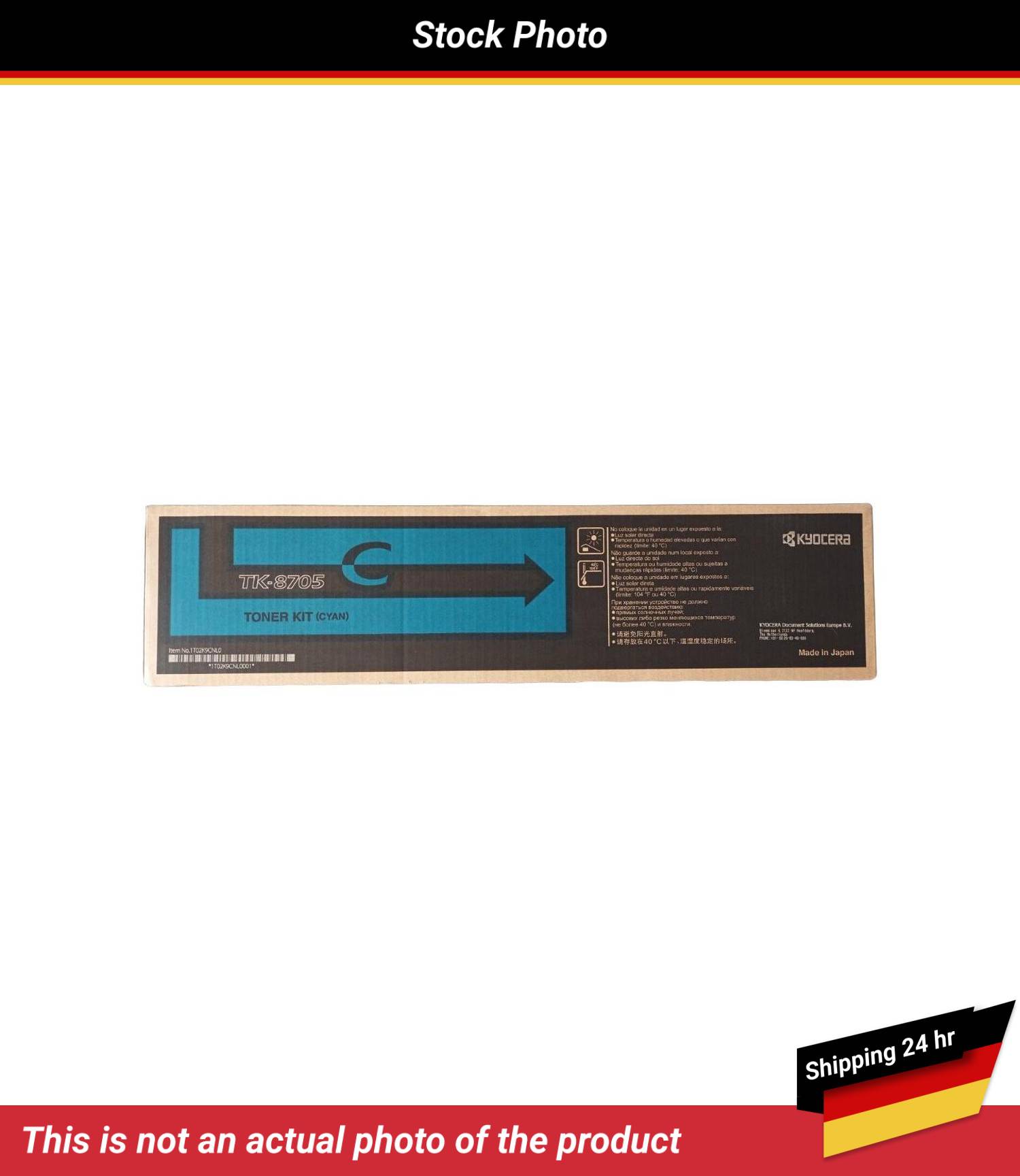 KYOCERA MITA TASKALFA 6550CI TONER KIT CYAN