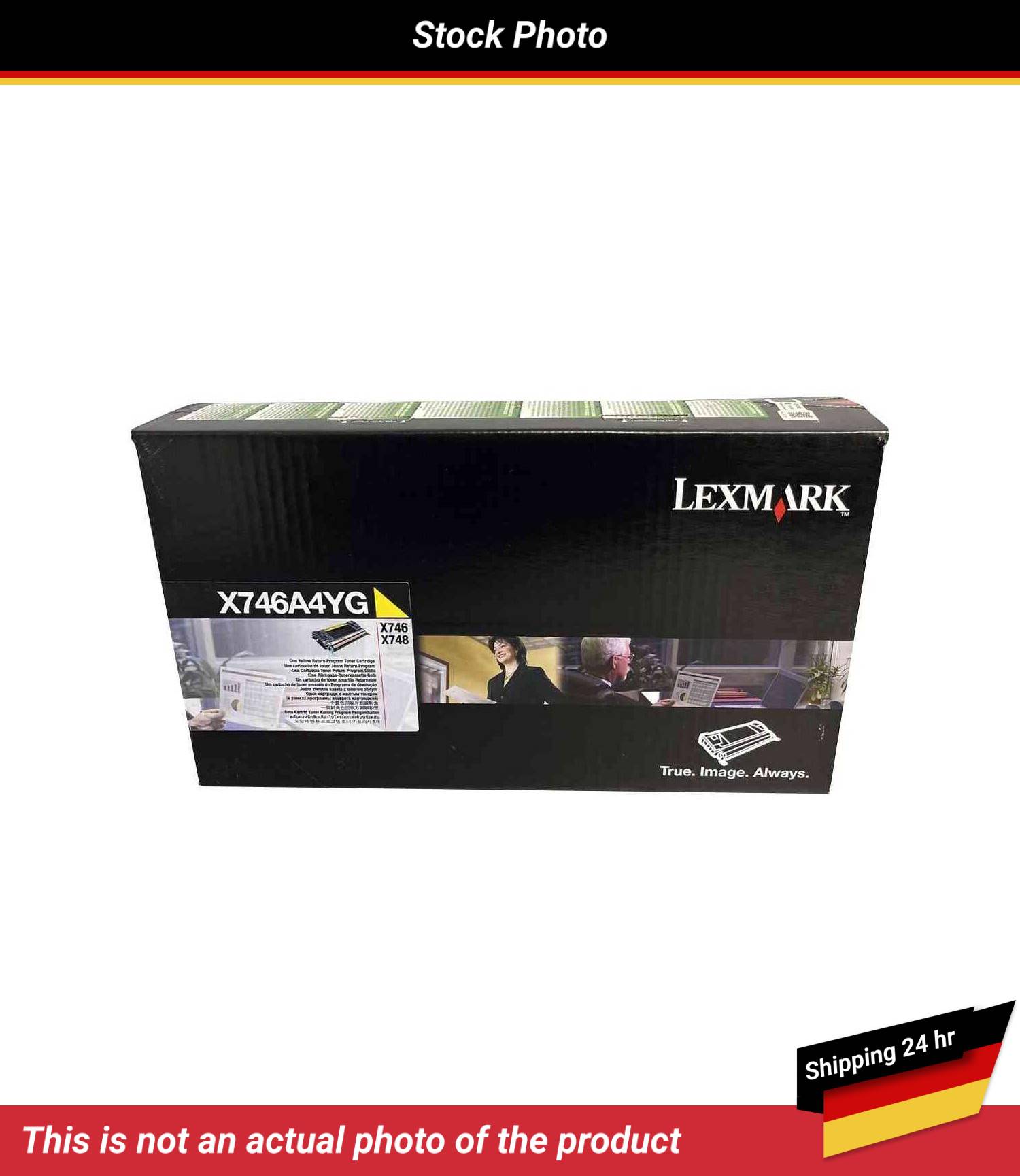 LEXMARK X746 TONER CART YELLOW 7K RP TAA