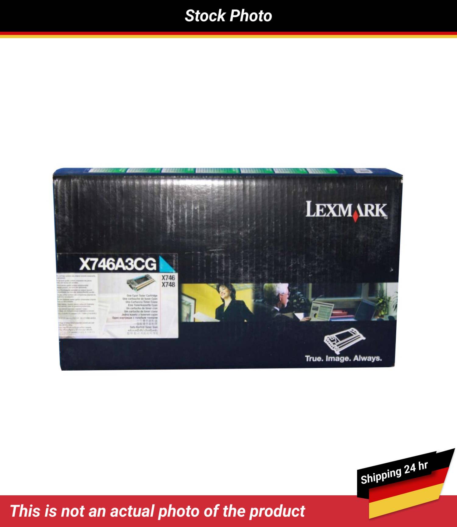LEXMARK X746 CORPORATE TONER CARTRIDGE CYAN