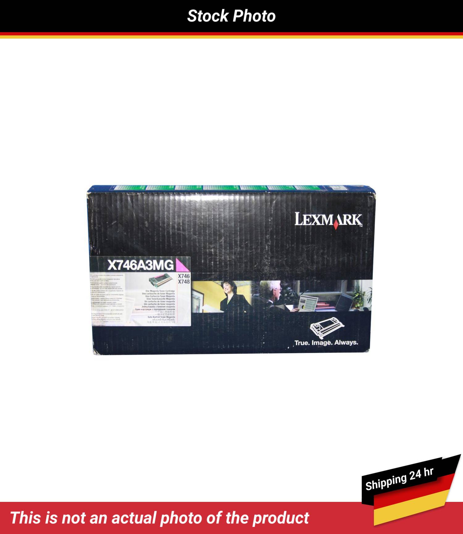LEXMARK X746 CORPORATE TONER CARTRIDGE MAGENTA