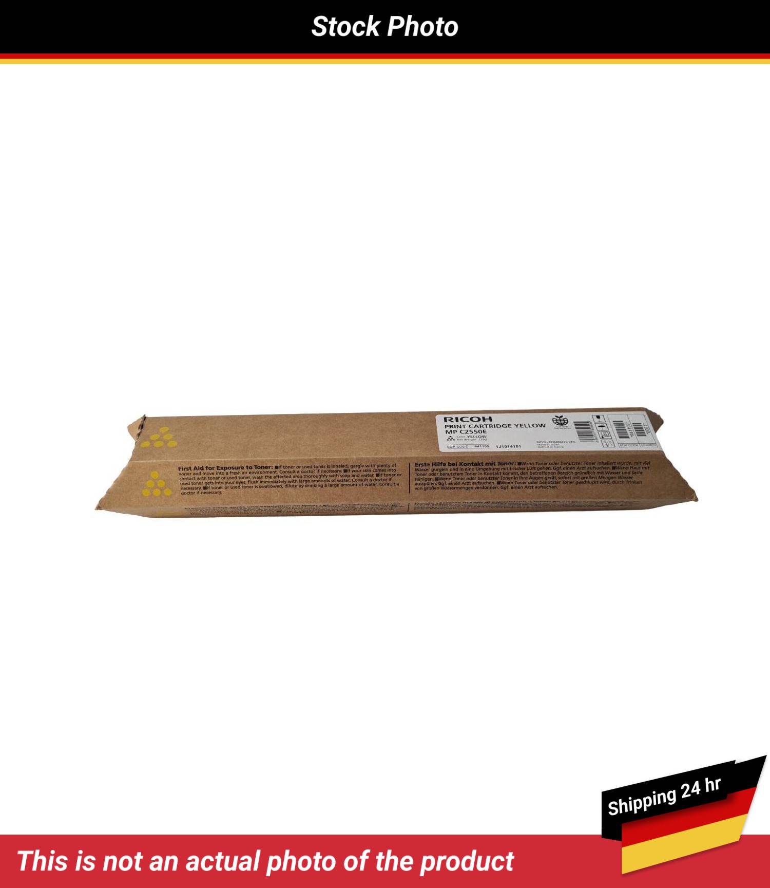RICOH MP C2550E PRINT CARTRIDGE YELLOW