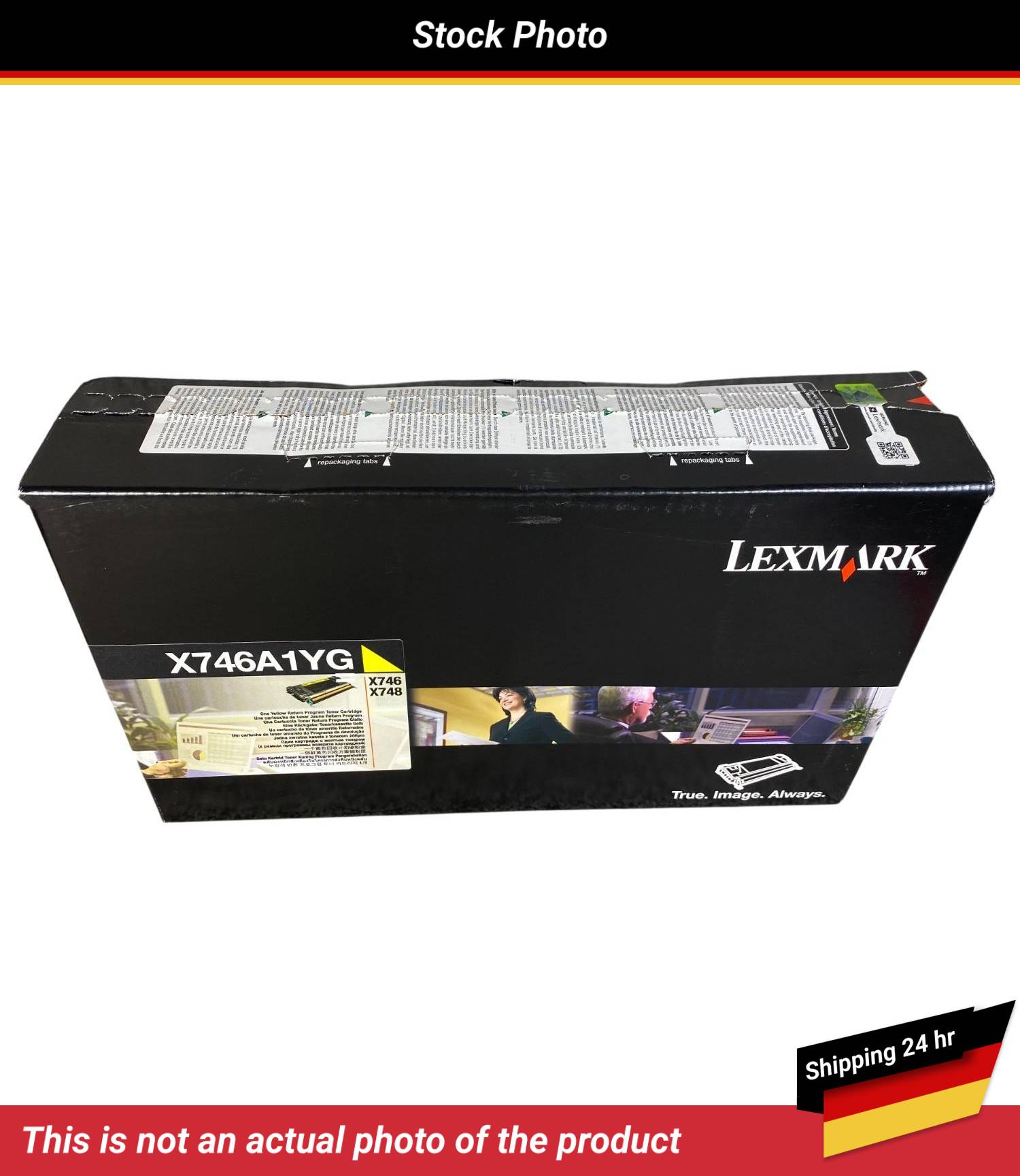 LEXMARK X746 TONER CARTRIDGE YELLOW RP