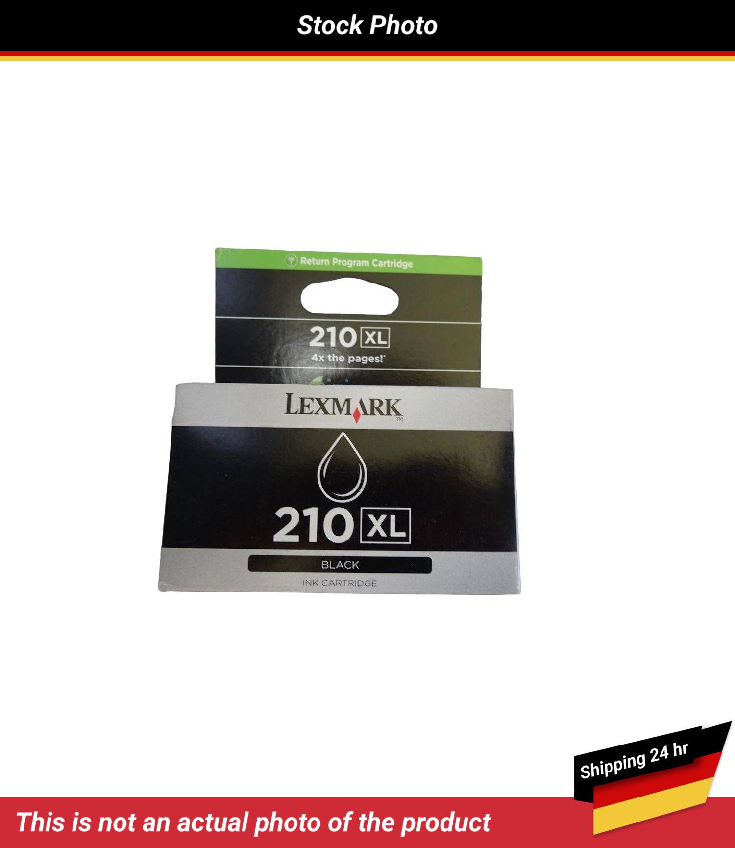 LEXMARK 210XL INK CARTRIDGE BLACK RP