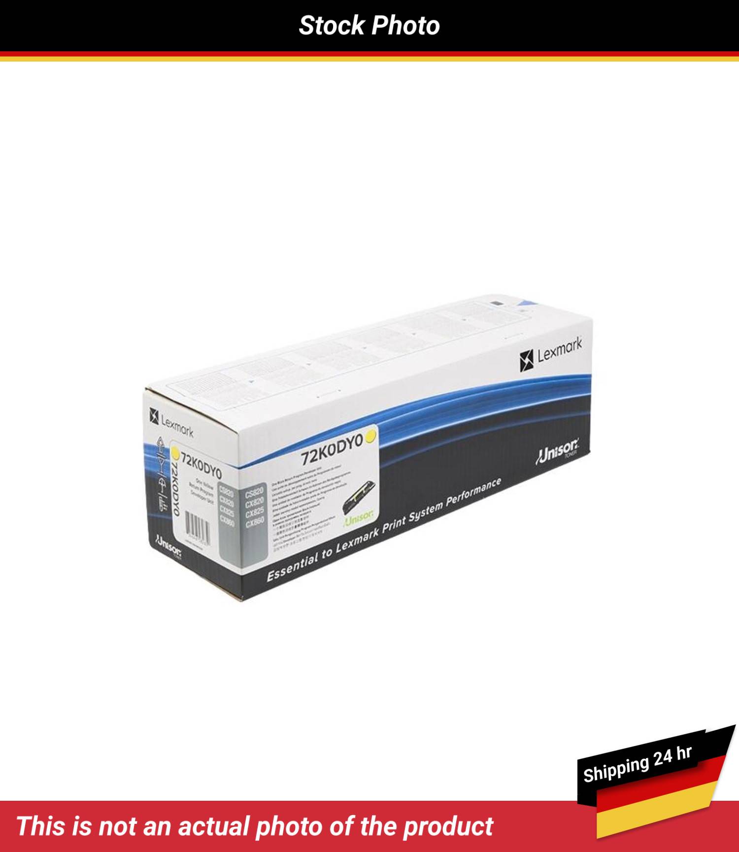LEXMARK CX860DE DEVELOPER UNIT YELLOW RP