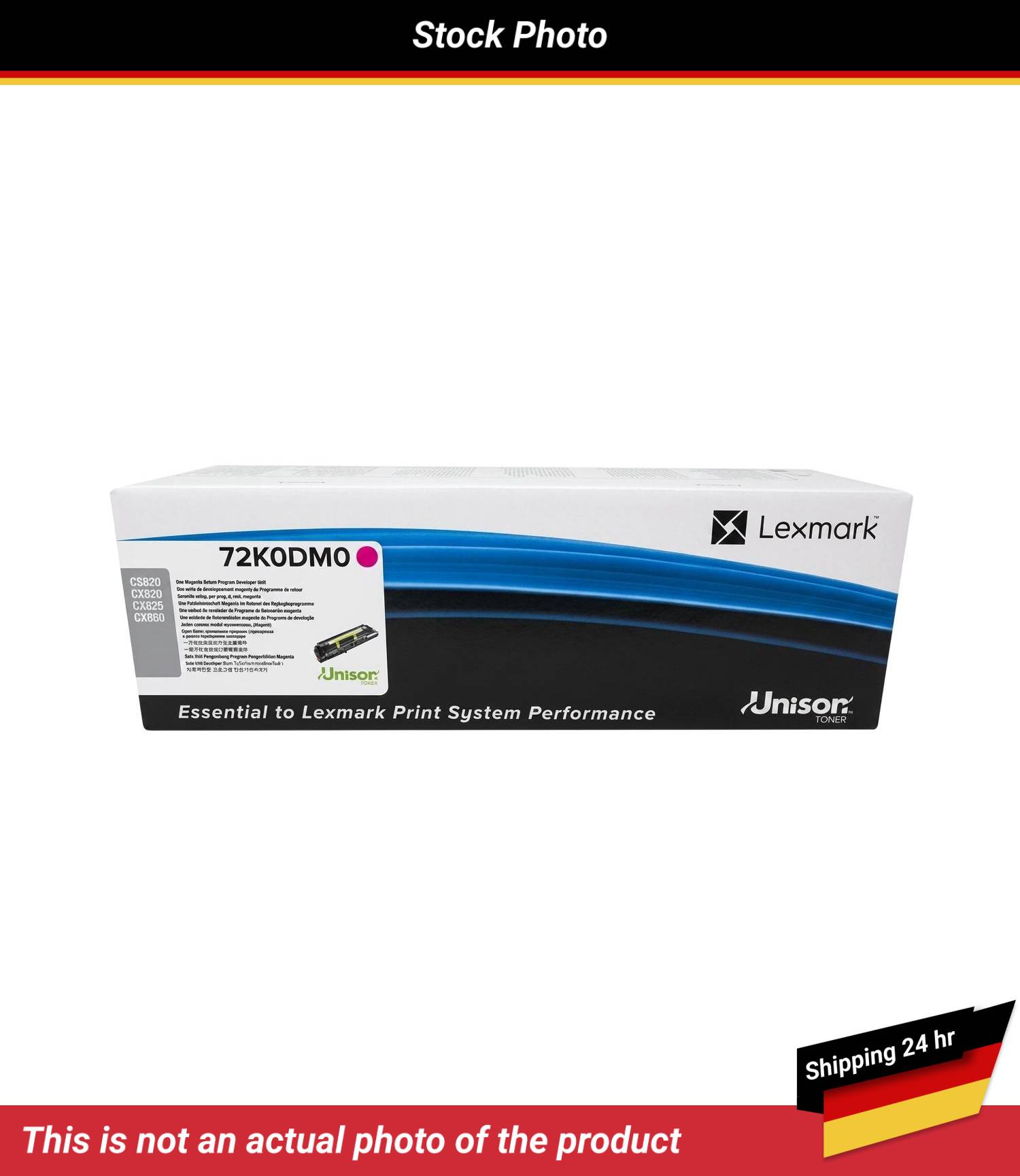 LEXMARK CX860DE DEVELOPER UNIT MAGENTA RP