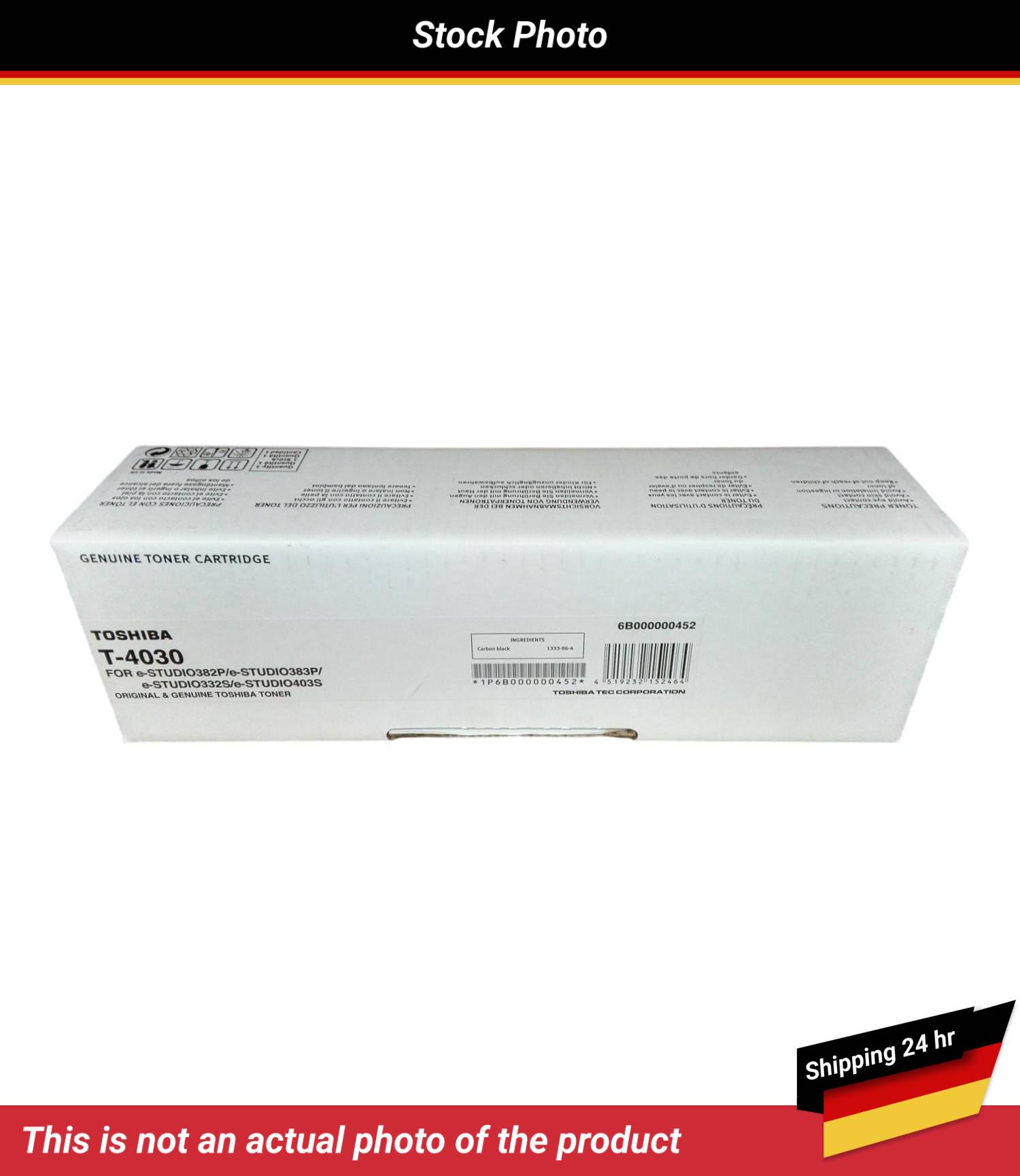 TOSHIBA E-STUDIO 403S TONER CARTRIDGE BLACK