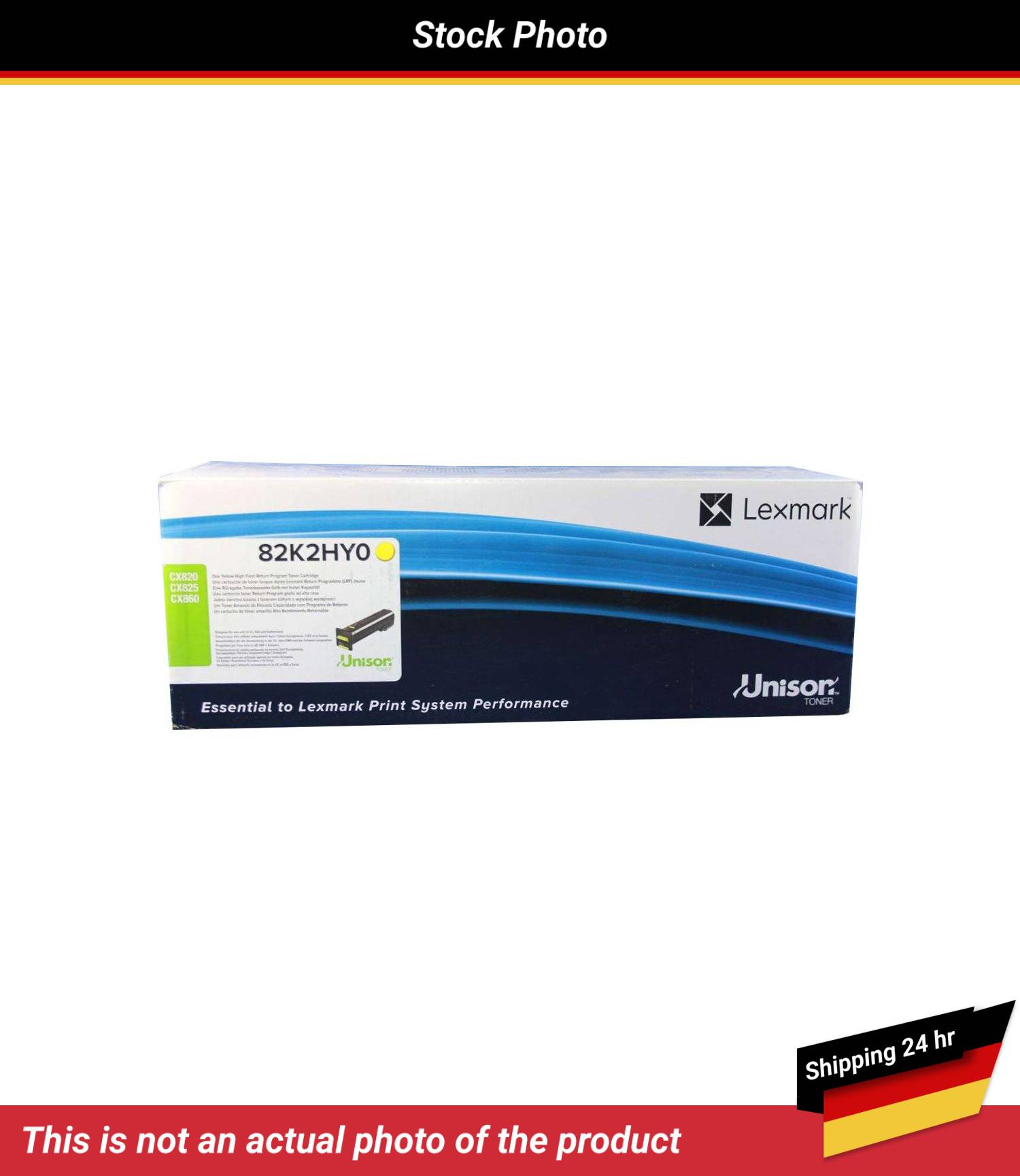 LEXMARK CX820DE TONER CARTRIDGE YELLOW RP