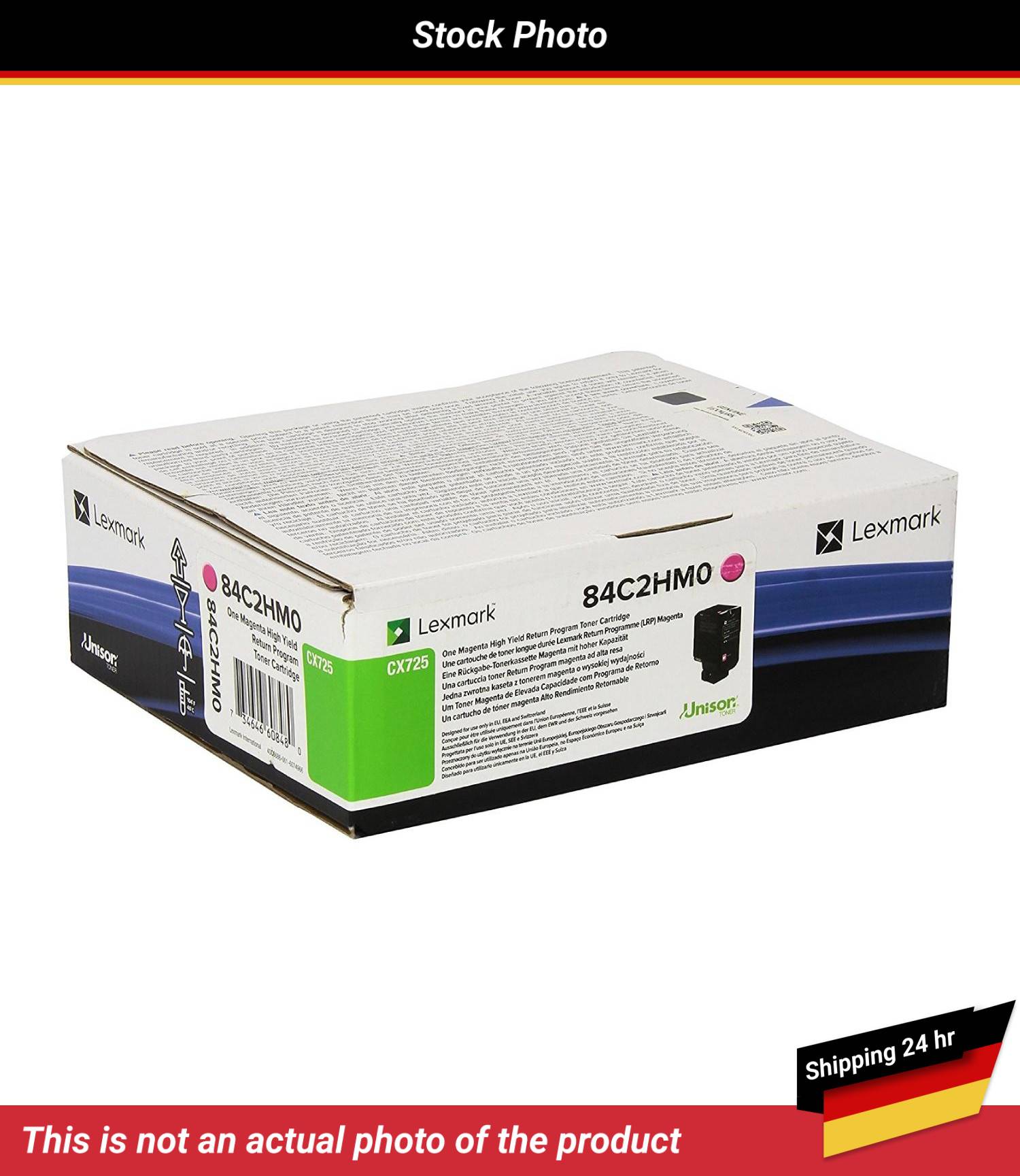 LEXMARK CX725DE TONER CARTRIDGE MAGENTA 16K RP