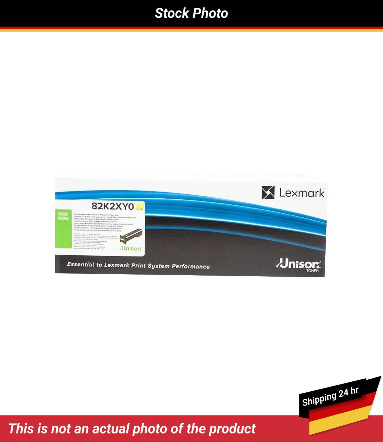 LEXMARK CX825DE TONER YELLOW 22K RP