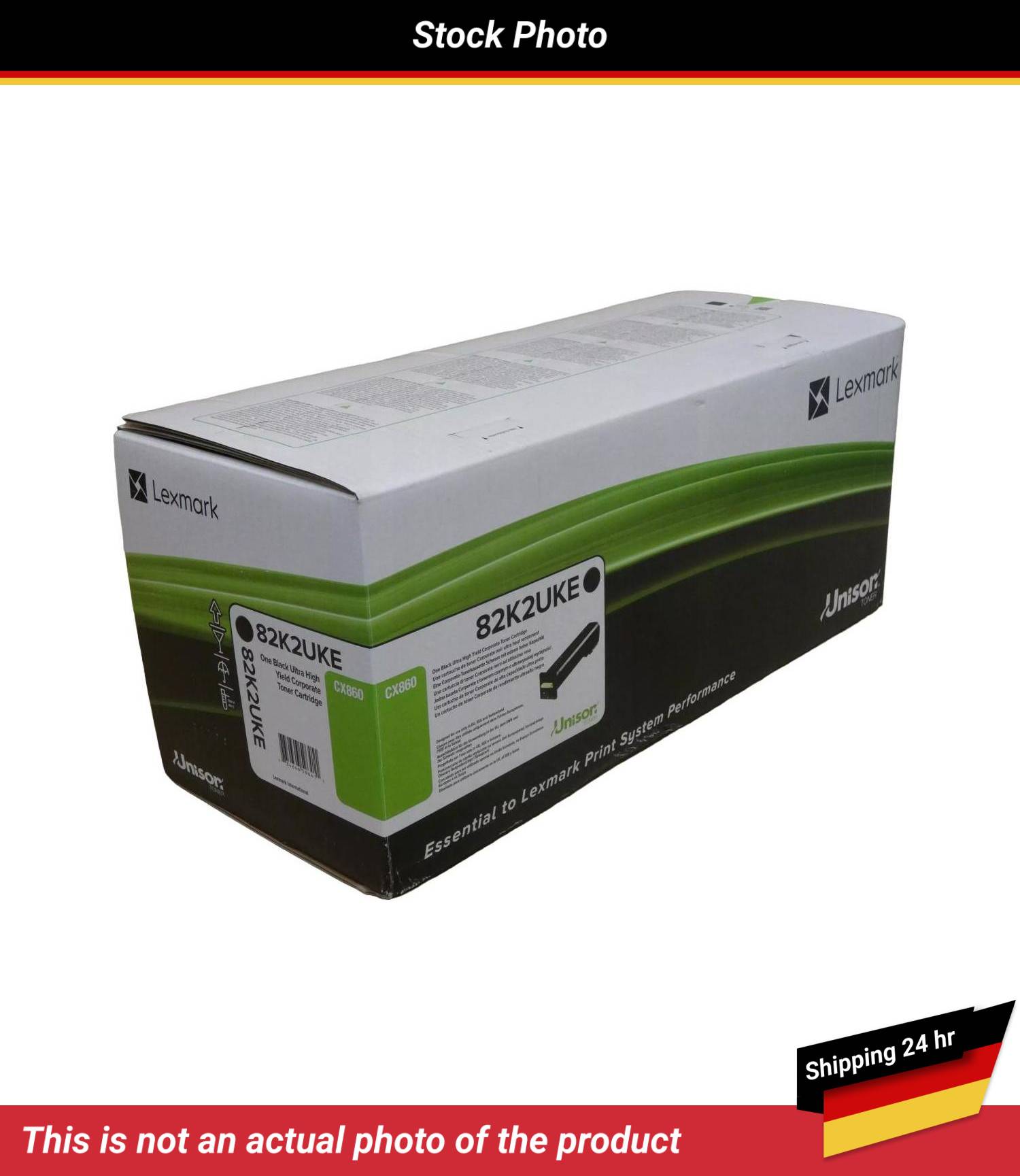 LEXMARK CX860DE CORPORATE TONER CARTRIDGE BLACK 55K