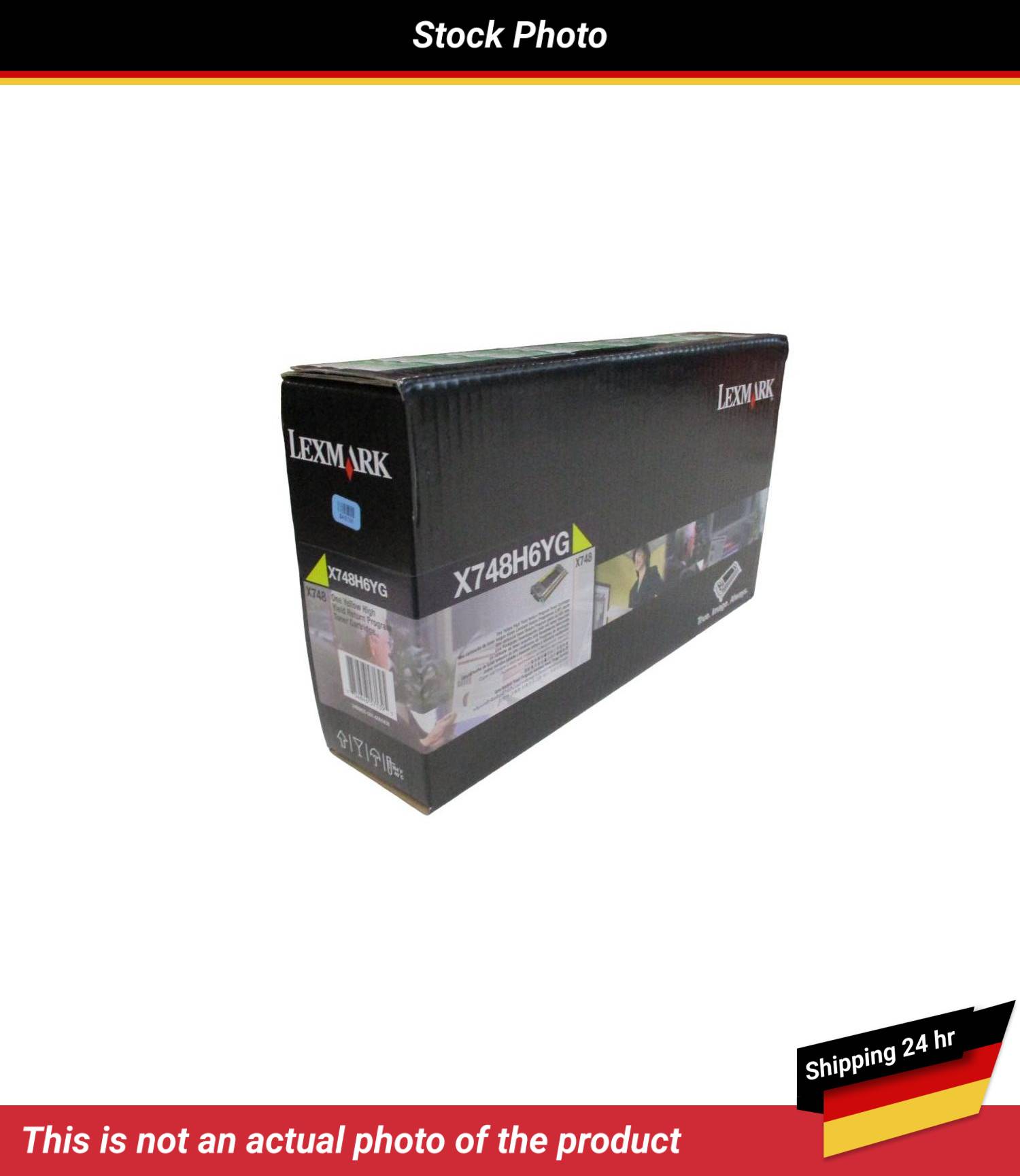 LEXMARK X748 RP TONER CTG YELLOW HIGH YIELD