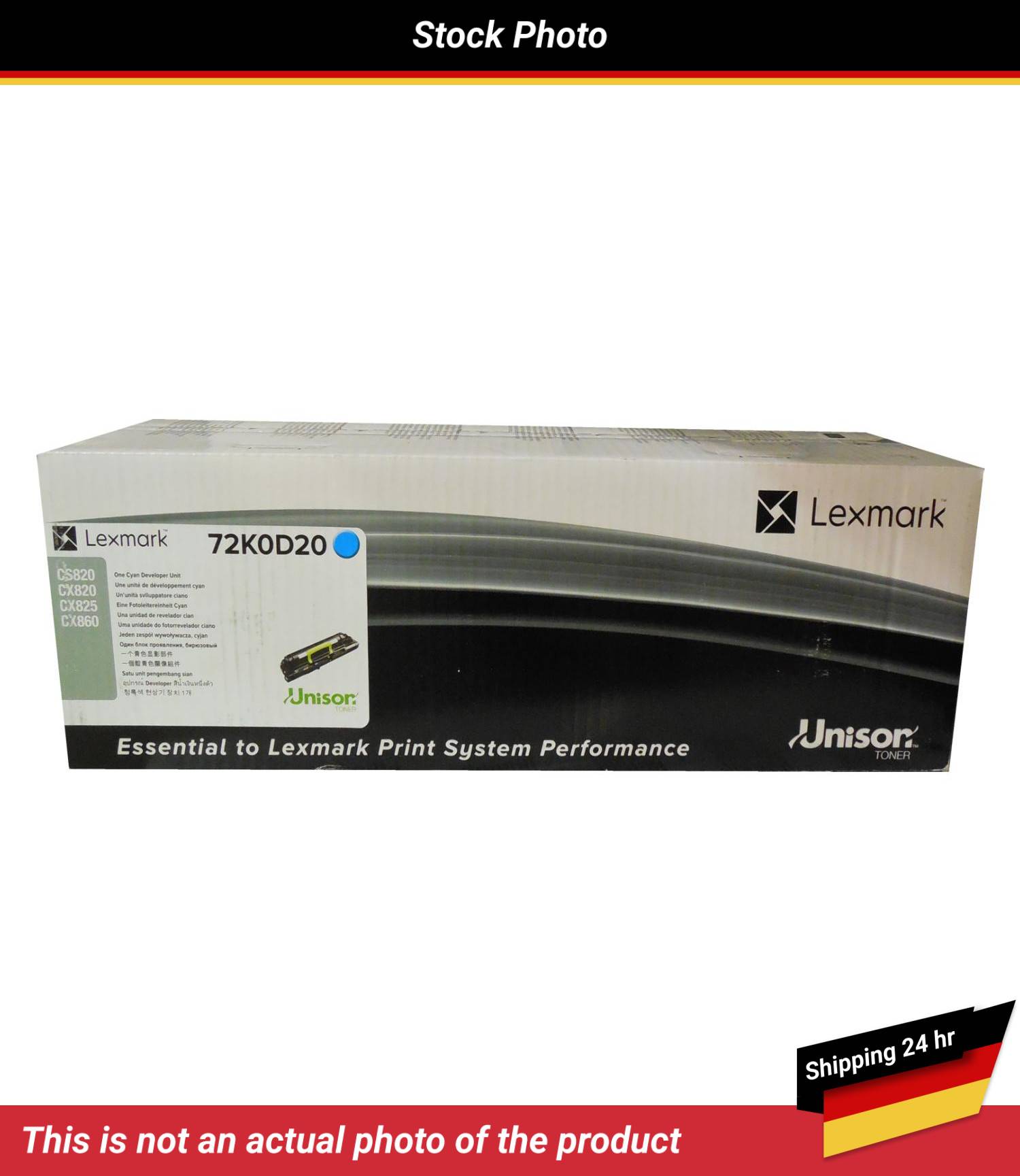 LEXMARK CX860DE DEVELOPER UNIT CYAN