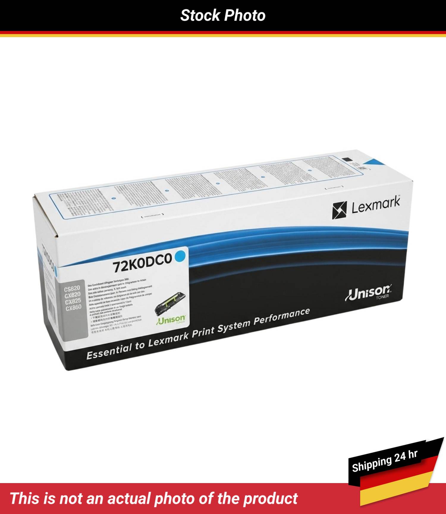 LEXMARK CX860DE DEVELOPER UNIT CYAN RP