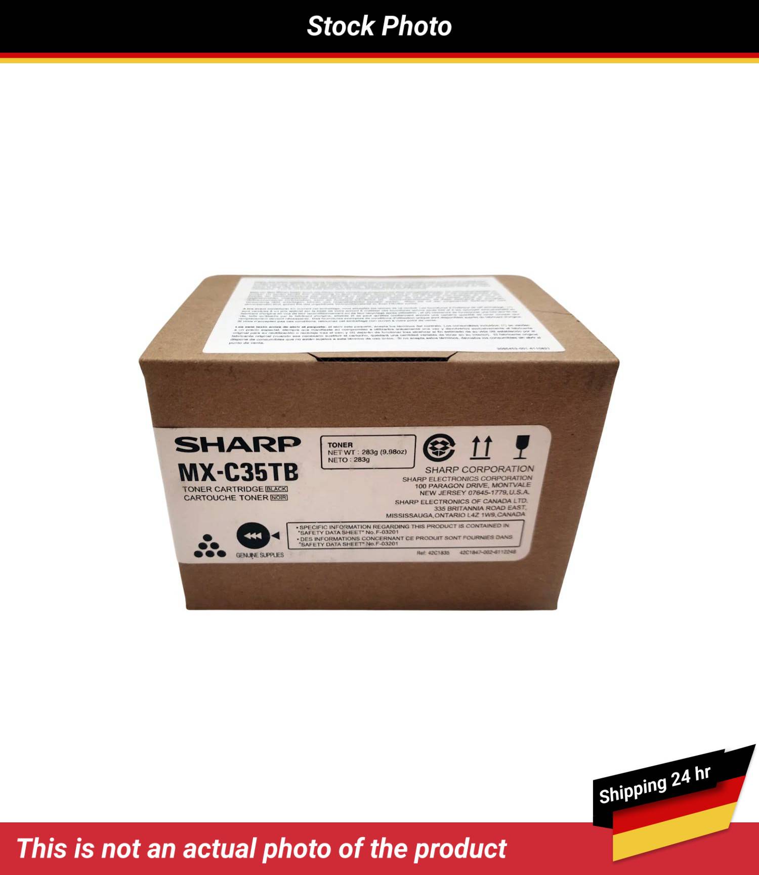 SHARP MX-C357F TONER CTG BLACK