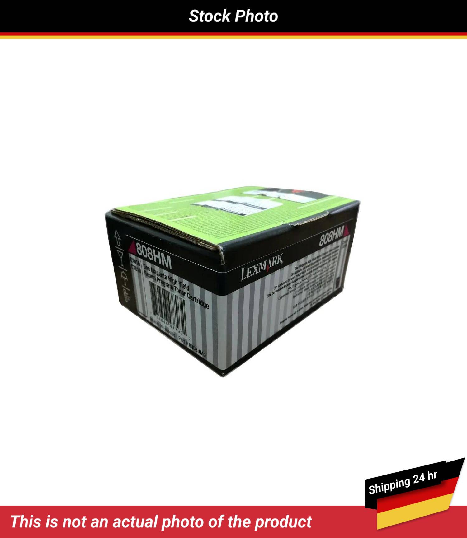 LEXMARK 808HM TONER CARTRIDGE MAGENTA RP 3K