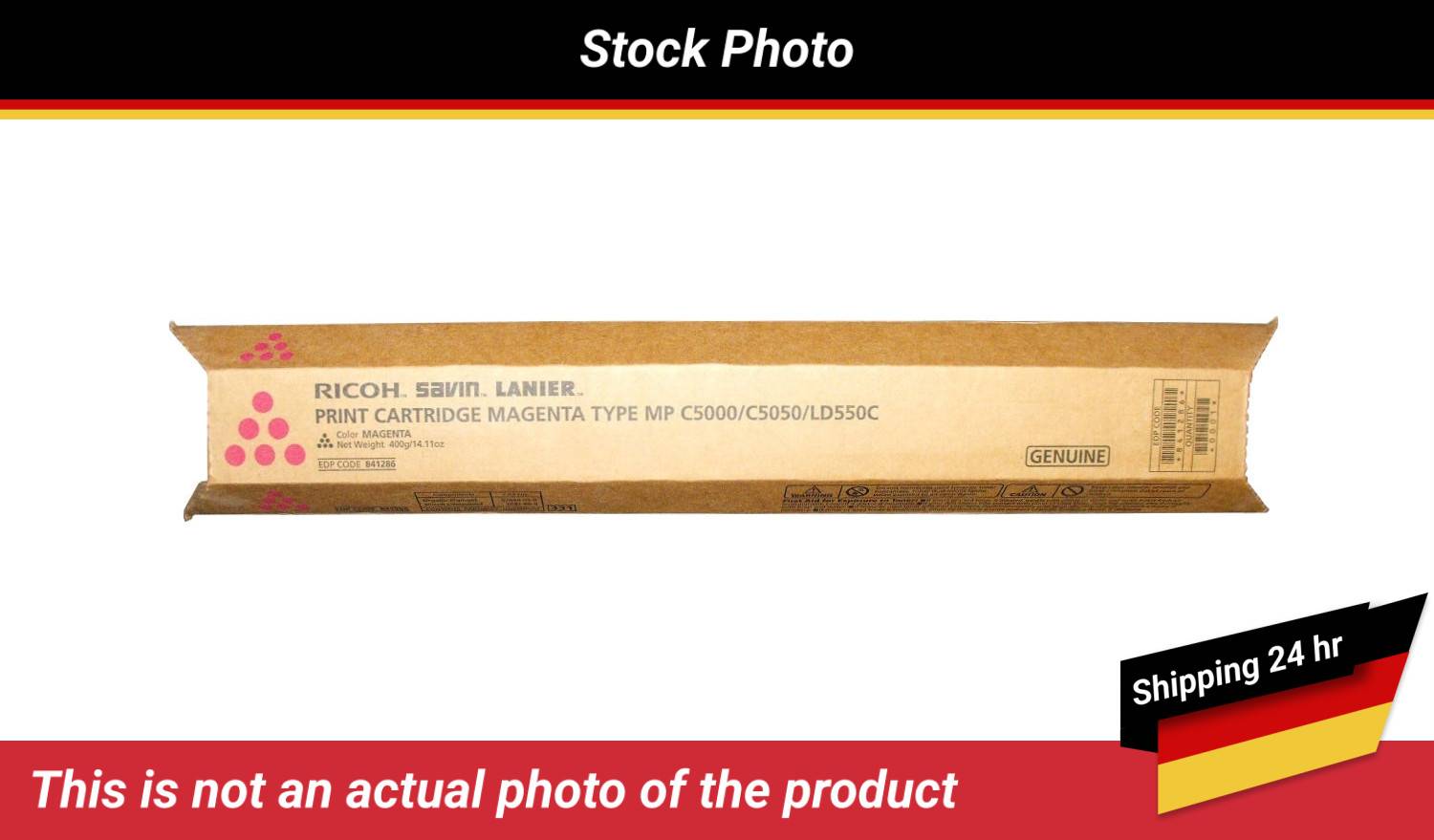 RICOH SL TYPE MP C5000 C5050 LD550C PRINT CTG MAGENTA