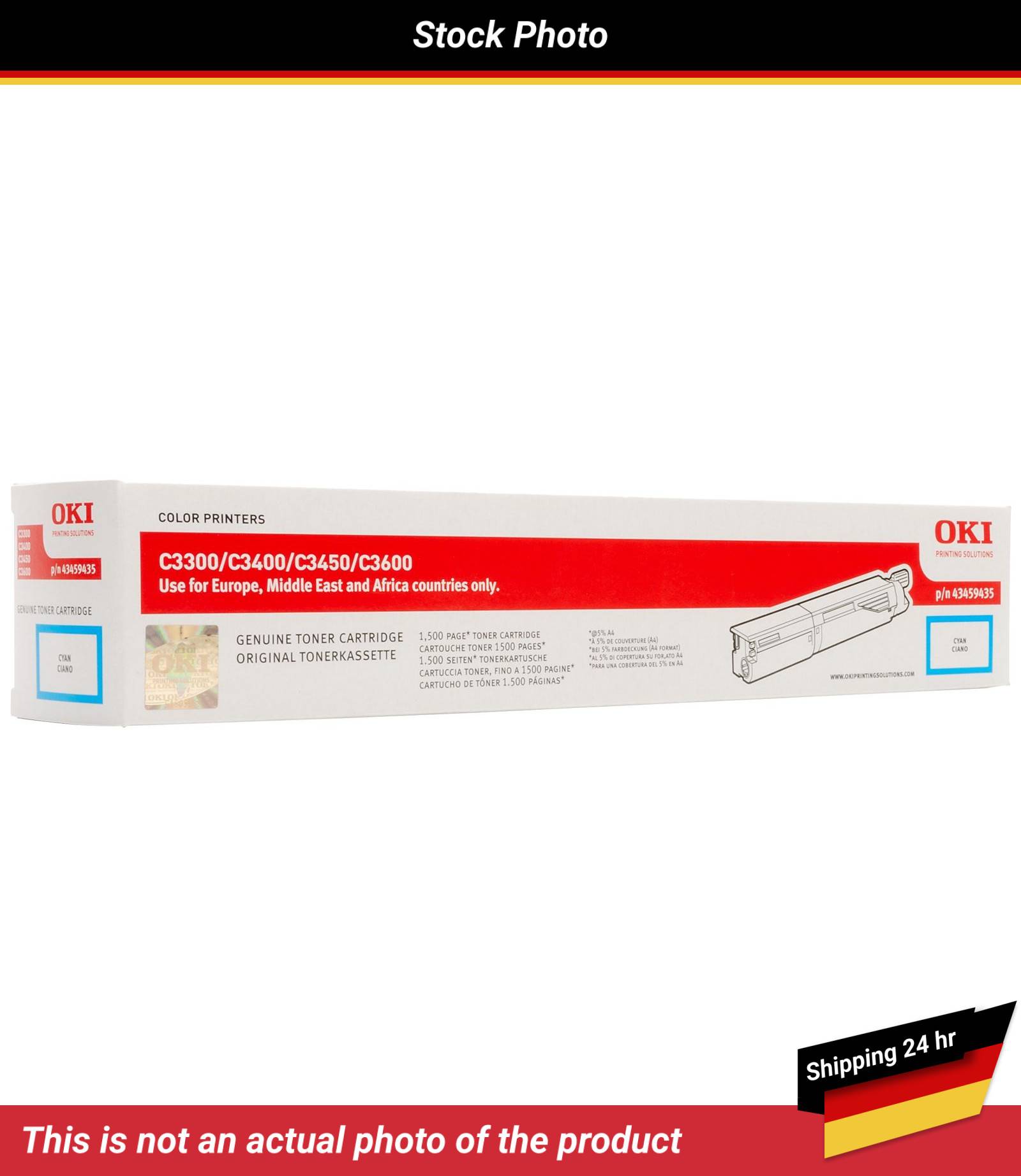 OKI C3300 C3400 TONER CYAN SY