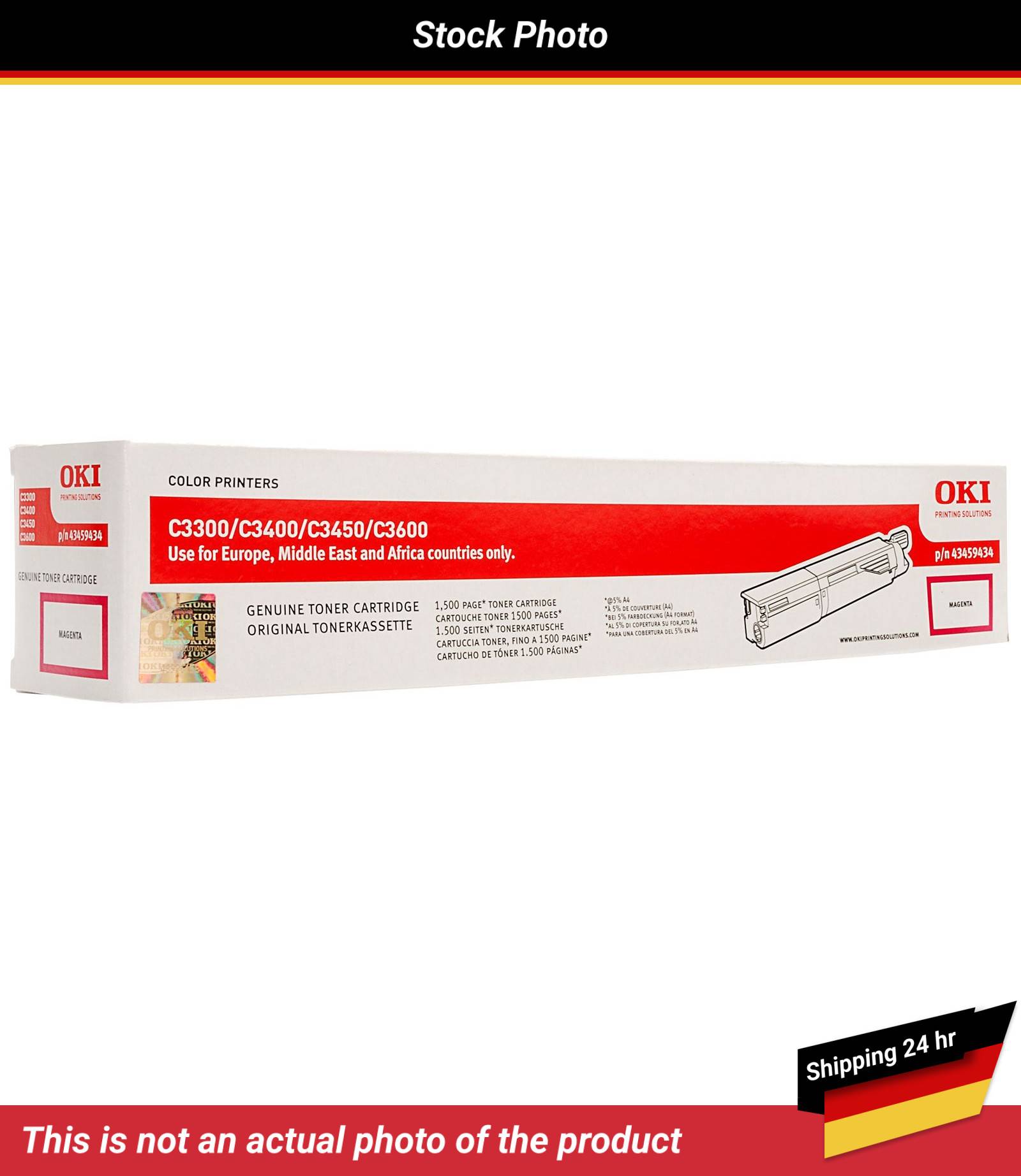 OKI C3300 C3400 TONER MAGENTA SY