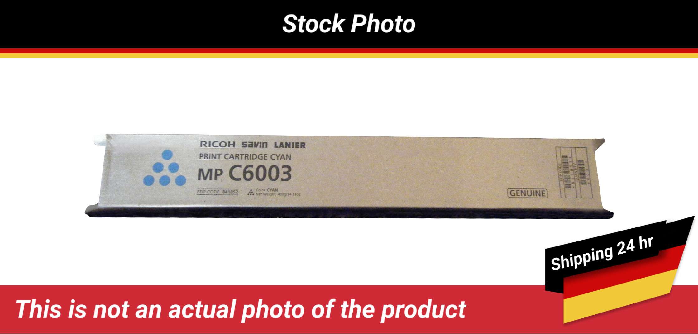 RICOH SL MP C6003 PRINT CARTRIDGE CYAN