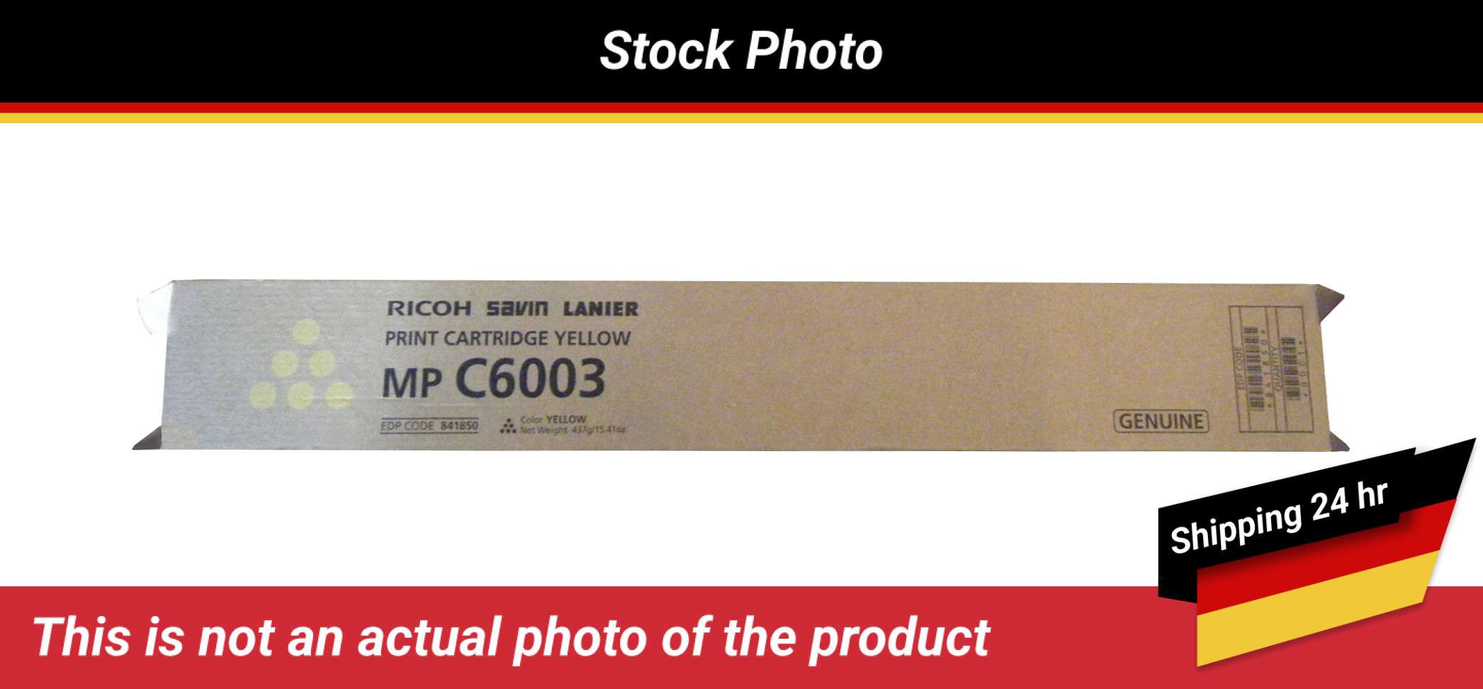 RICOH SL MP C6003 PRINT CARTRIDGE YELLOW