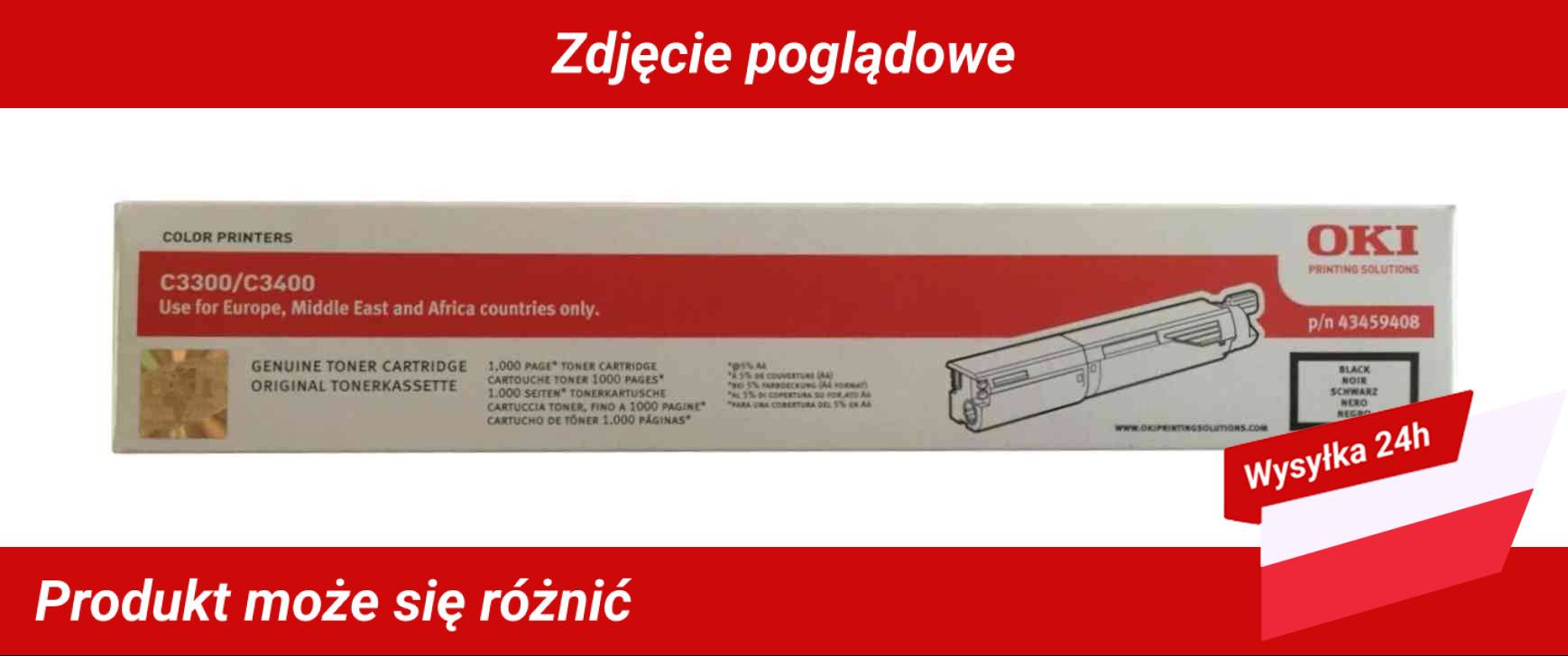 OKIDATA C3400N TONER CARTRIDGE BLACK