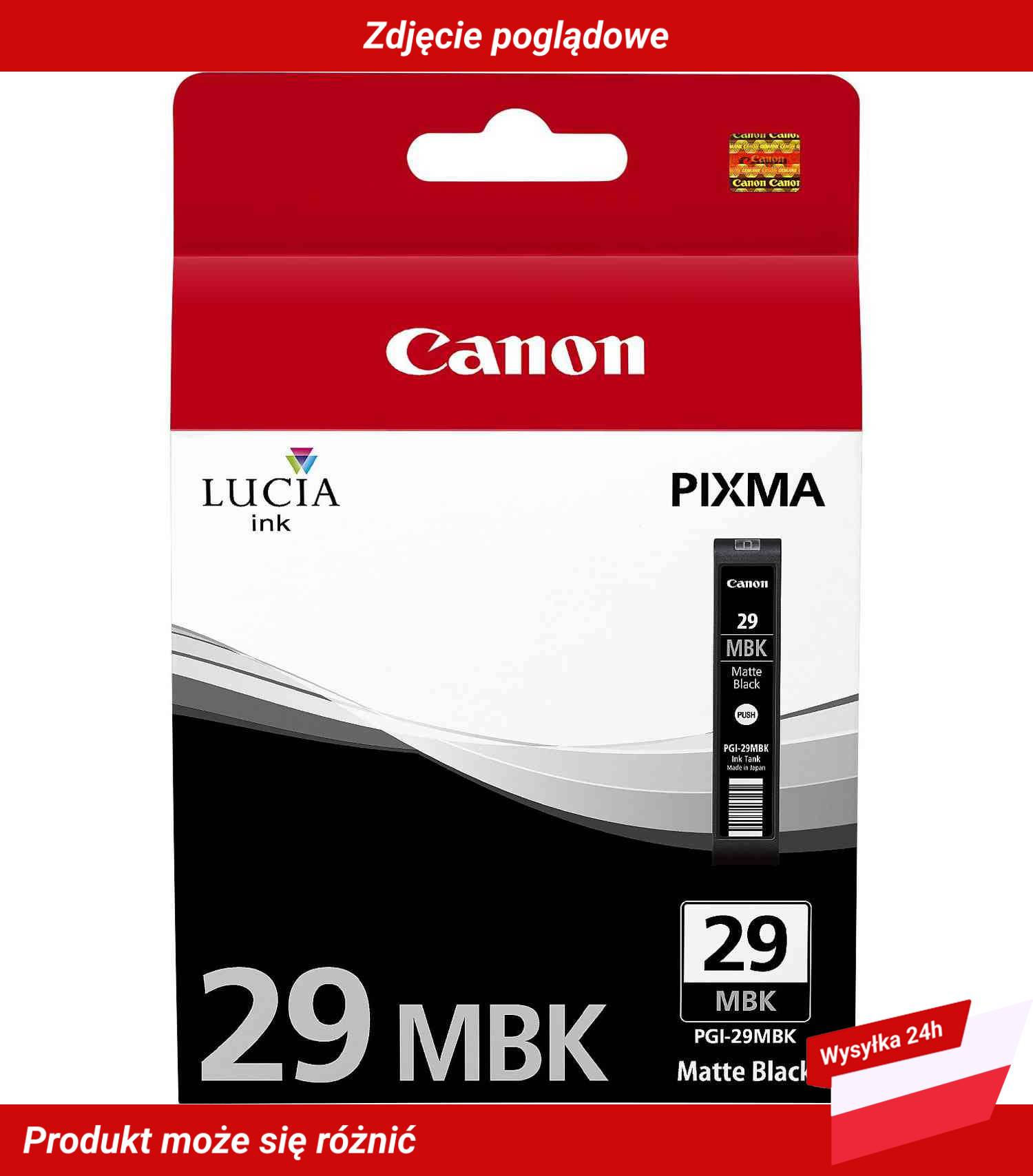 CANON PGI-29MBK INK CARTRIDGE MATTE BLACK