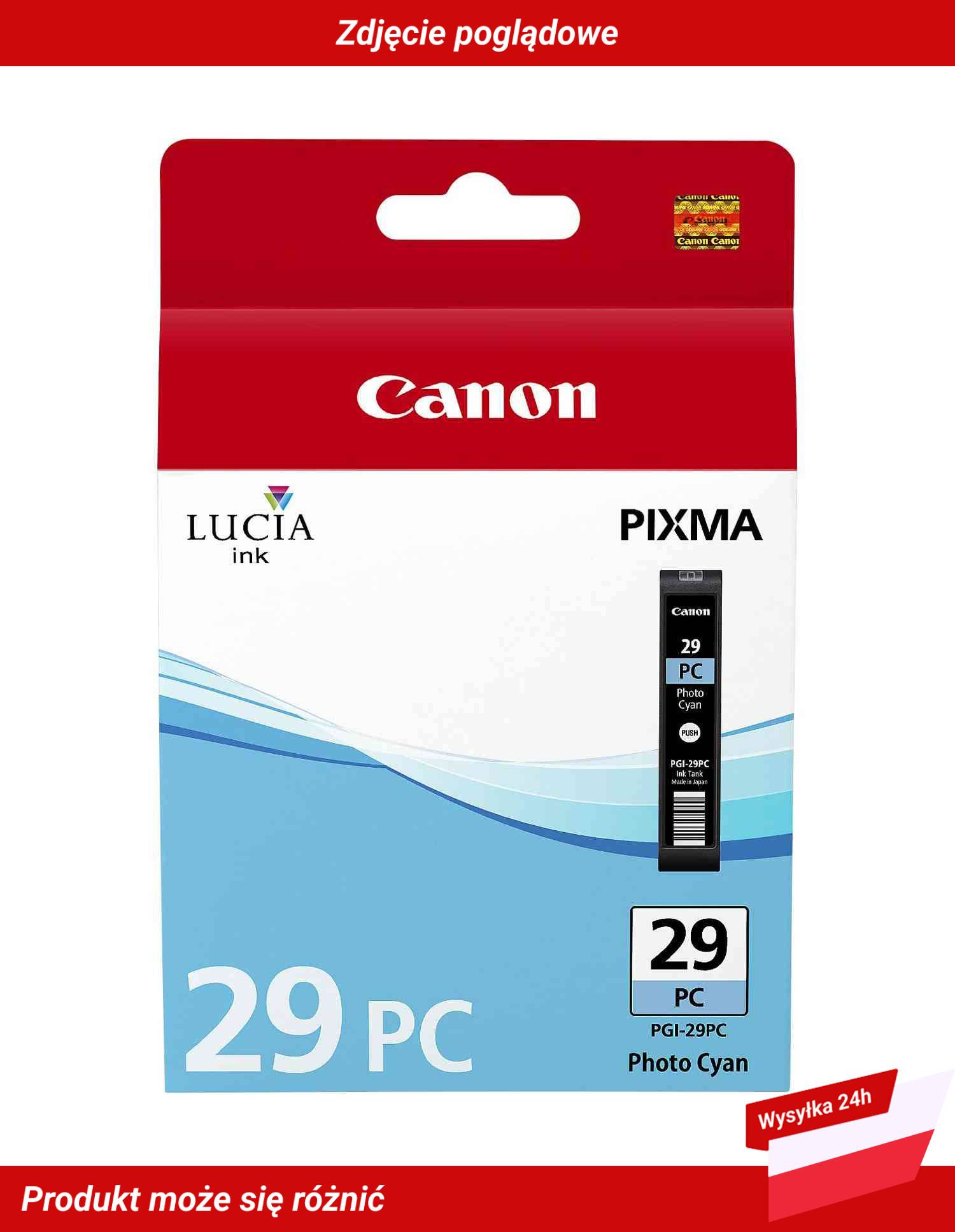 CANON PGI-29PC INK CARTRIDGE PHOTO CYAN
