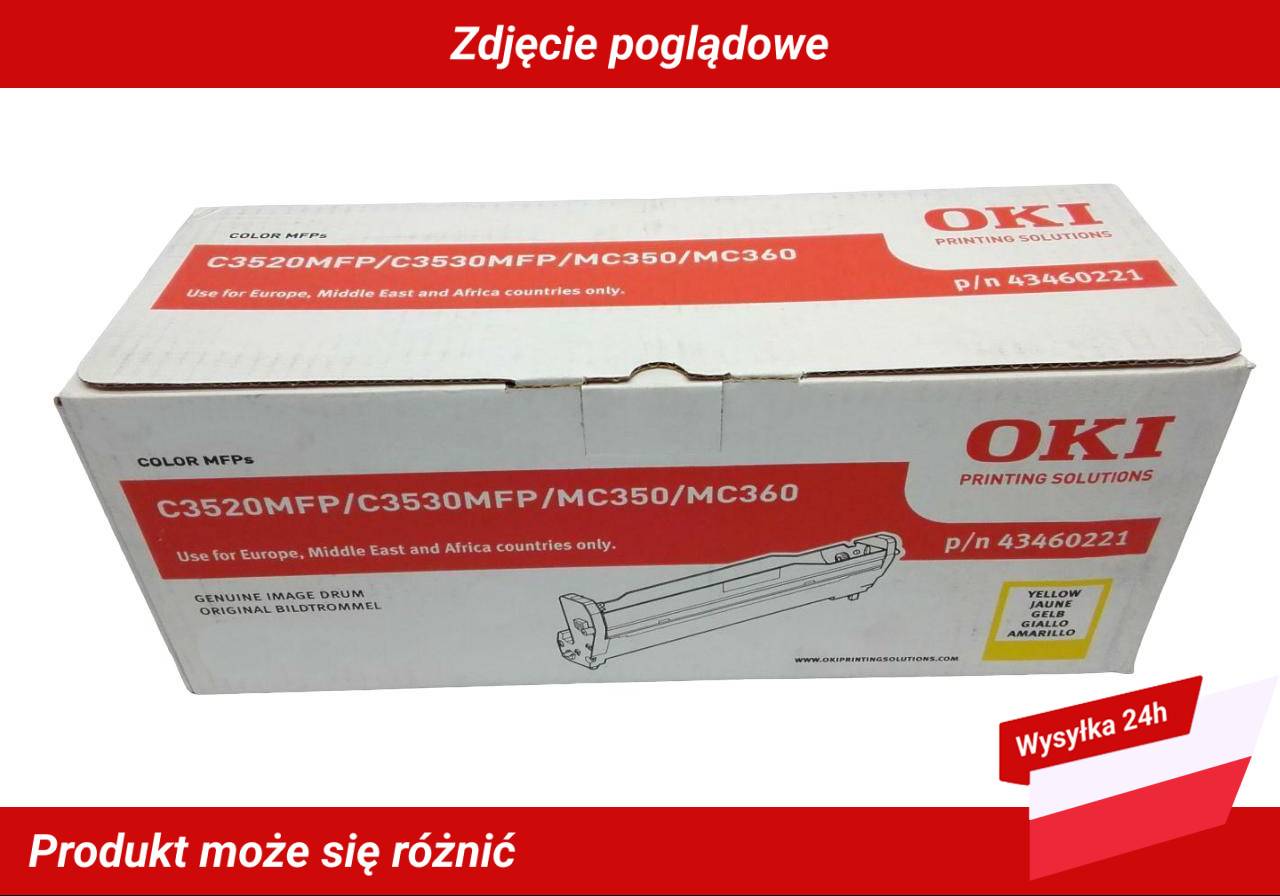 OKI C3520 C3530 IMAGE DRUM YELLOW