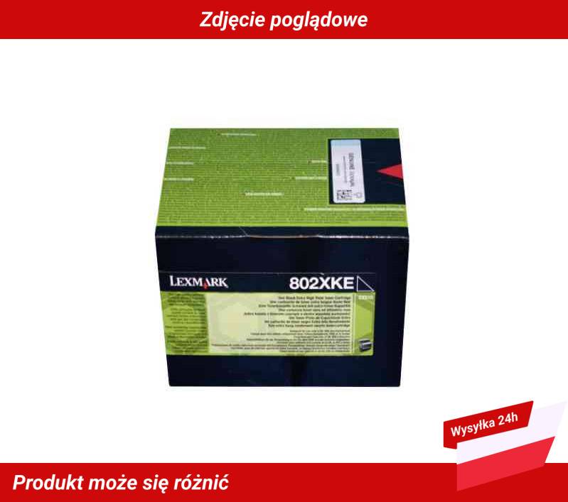 LEXMARK 802XKE CORPORATE TONER CARTRIDGE BLACK 8K