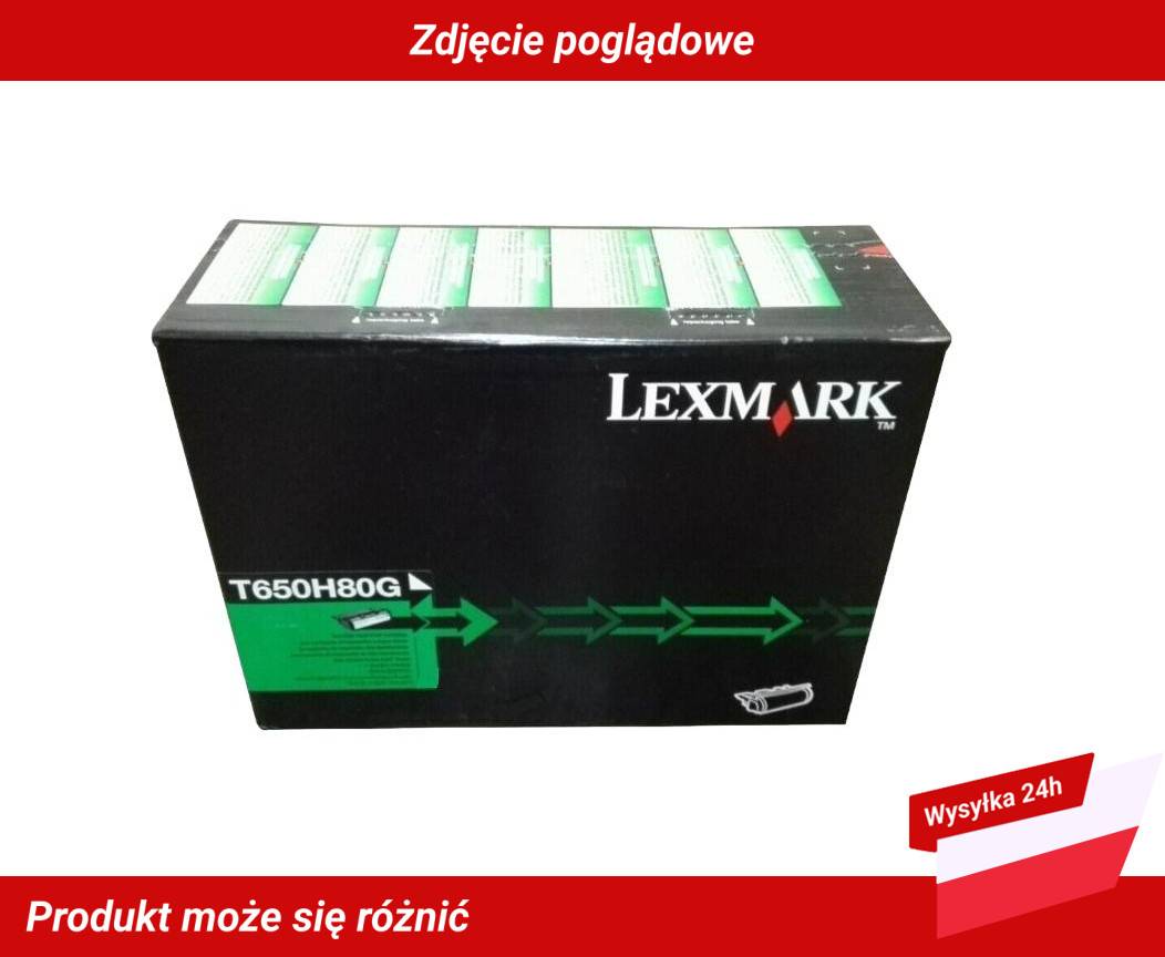 LEXMARK T650 TONER CARTRIDGE BLACK HIGH YIELD