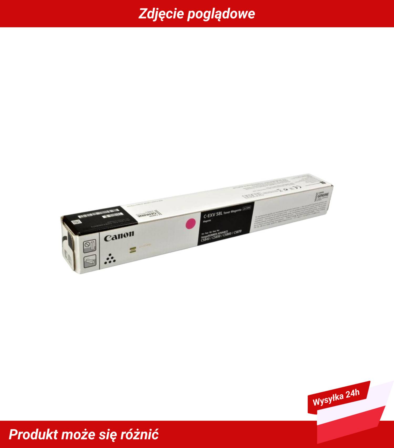 CANON C-EXV 58L TONER MAGENTA