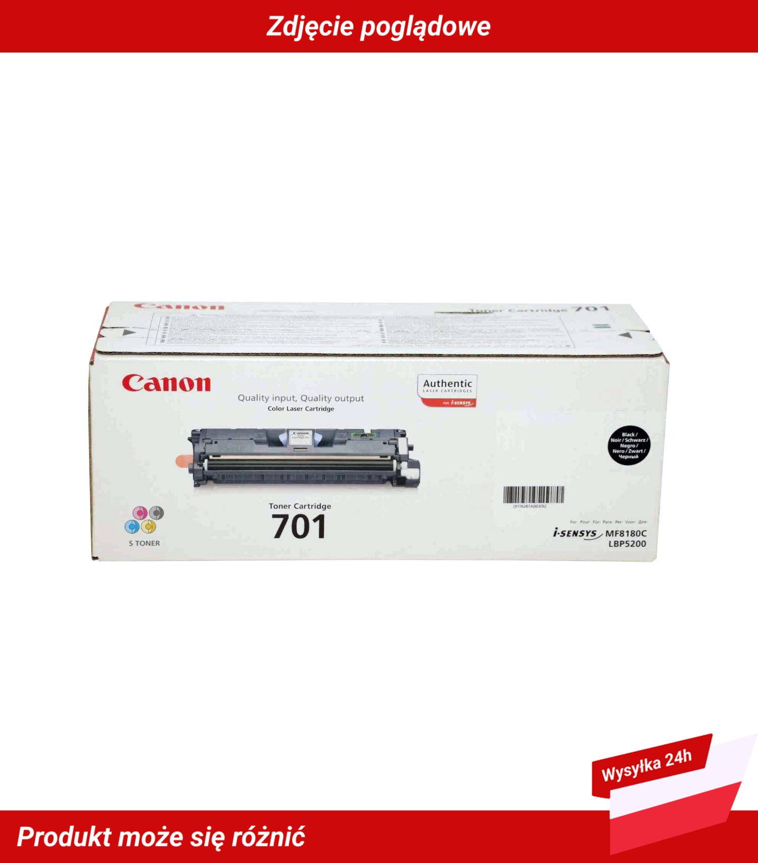 CANON 701 TONER CARTRIDGE BLACK